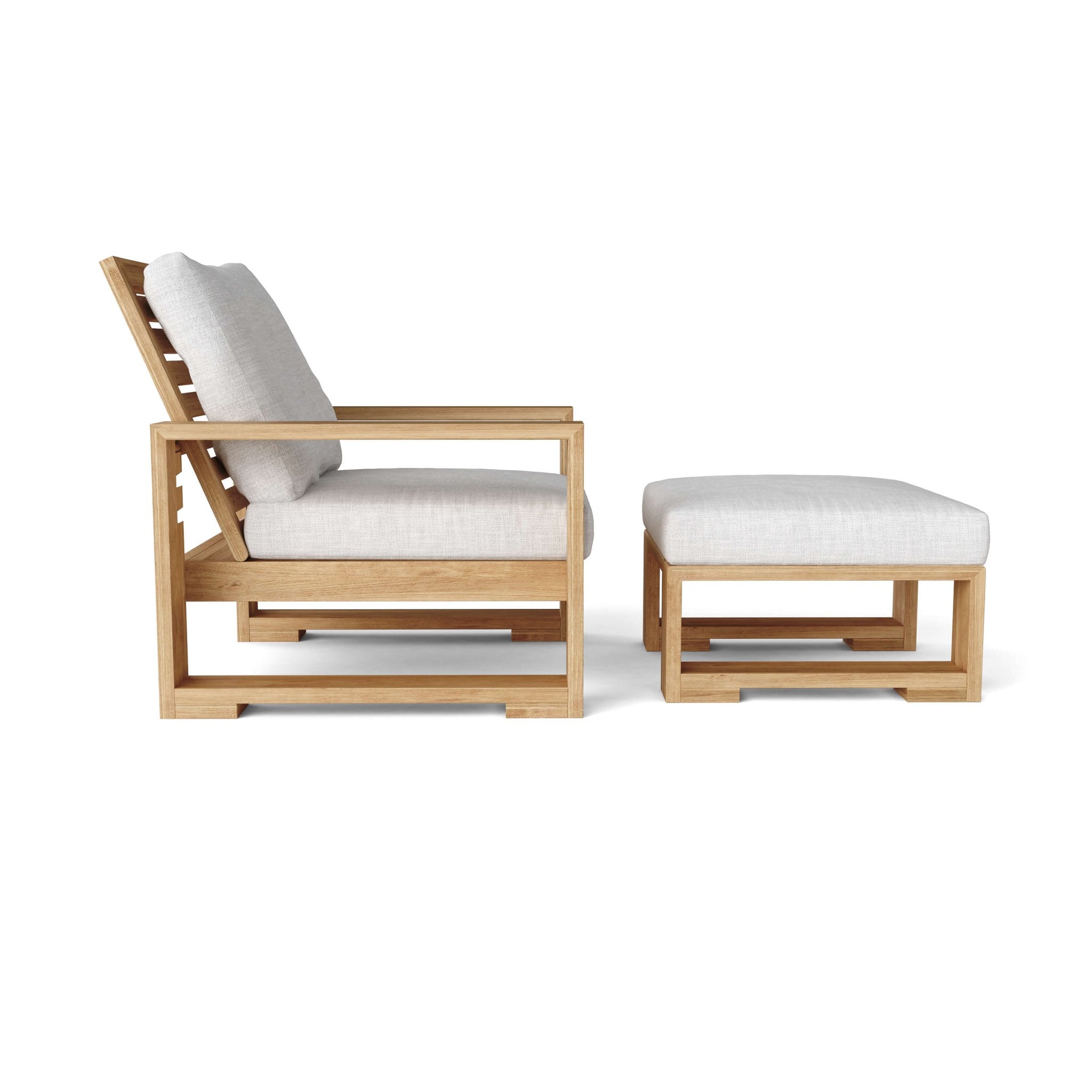Capistrano 2 - pc Deep Seating Set – (Cast Slate) by Anderson Teak