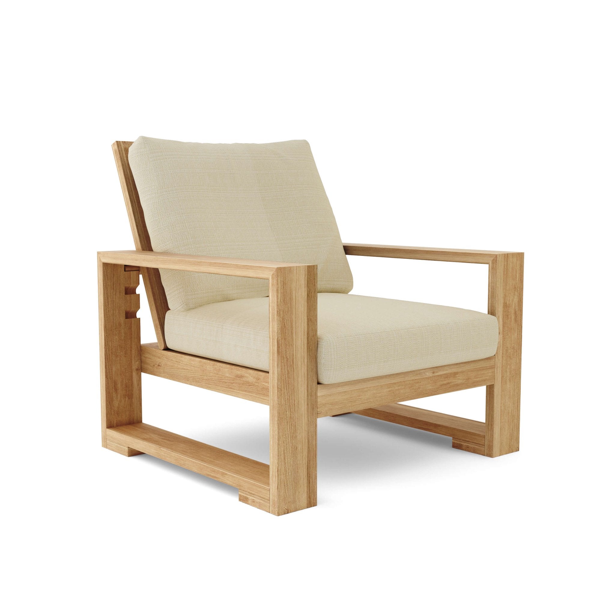 Capistrano Deep Seating Armchair – (Granite) by Anderson Teak