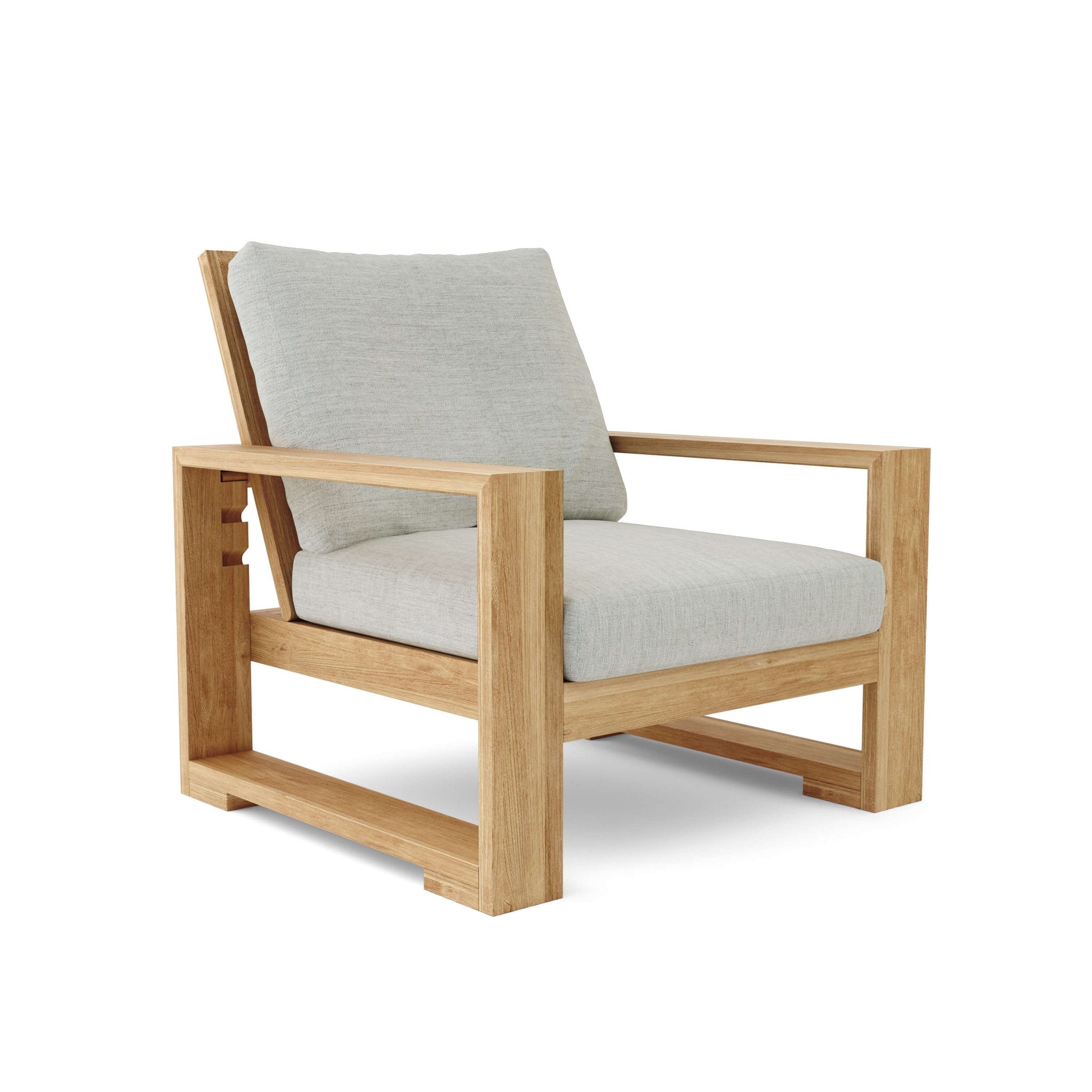 Capistrano Deep Seating Armchair – (Granite) by Anderson Teak