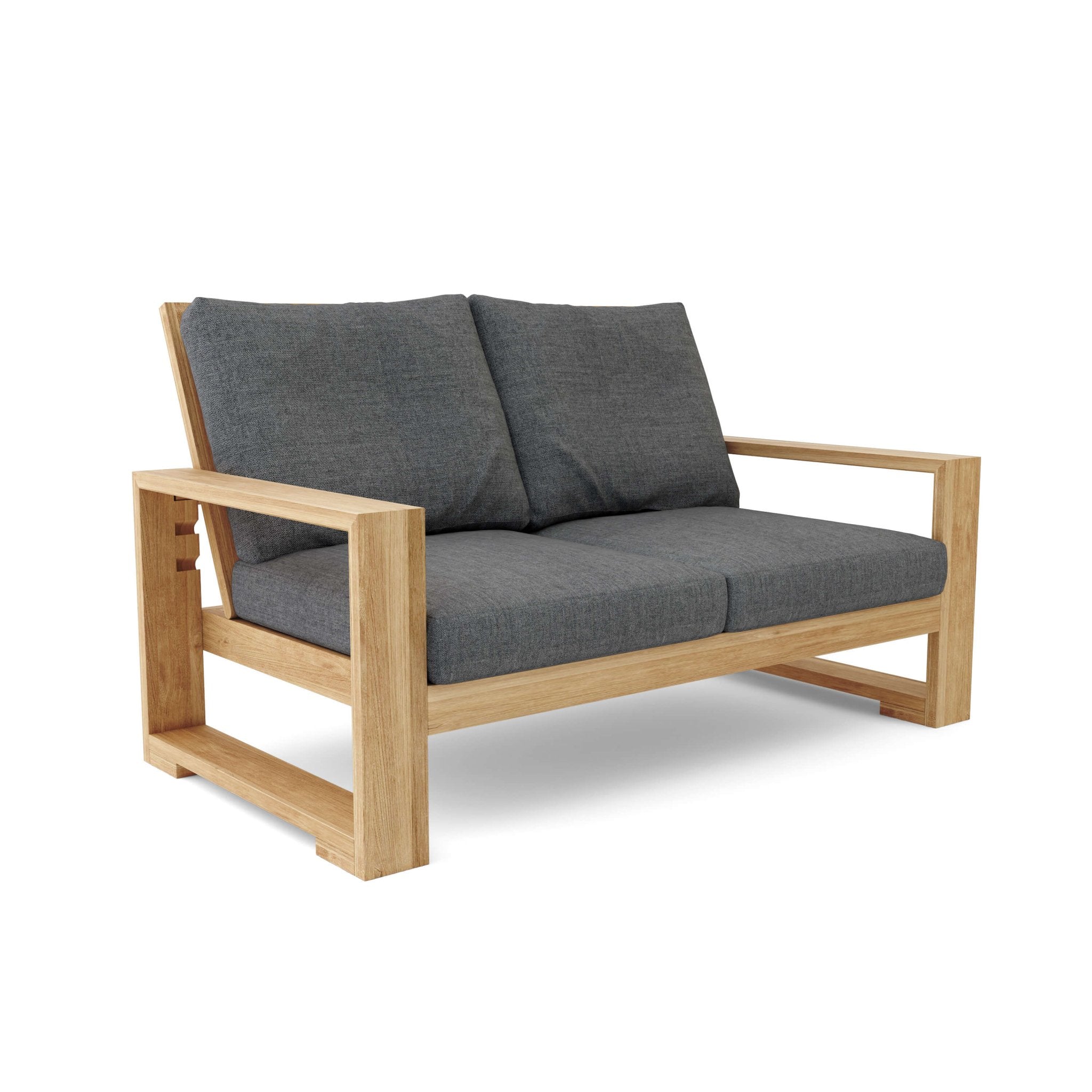 Capistrano Deep Seating Loveseat – (Cast Charcoal) by Anderson Teak