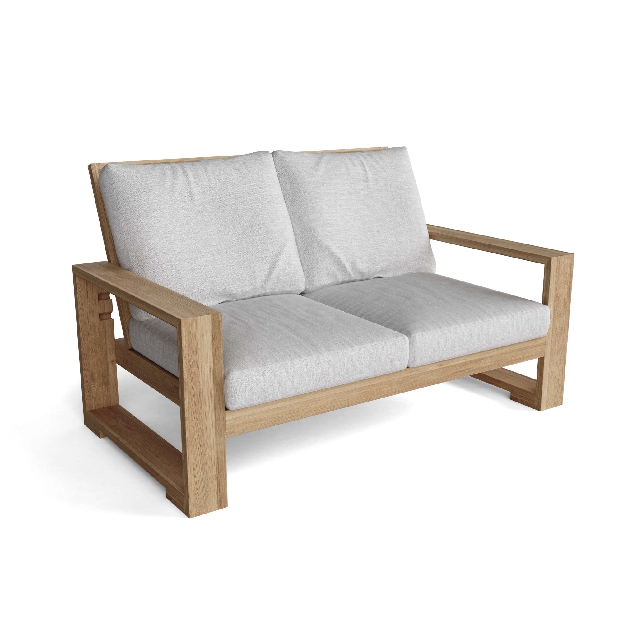 Capistrano Deep Seating Loveseat – (Cast Slate / Bliss Smoke) by Anderson Teak