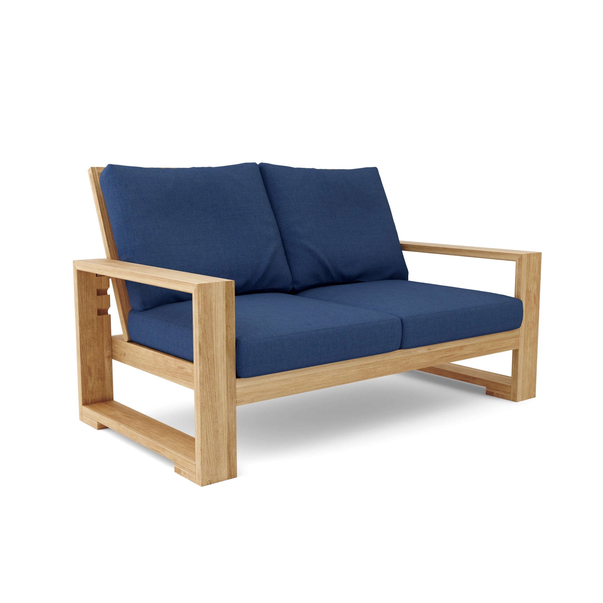Capistrano Deep Seating Loveseat – (Navy) by Anderson Teak