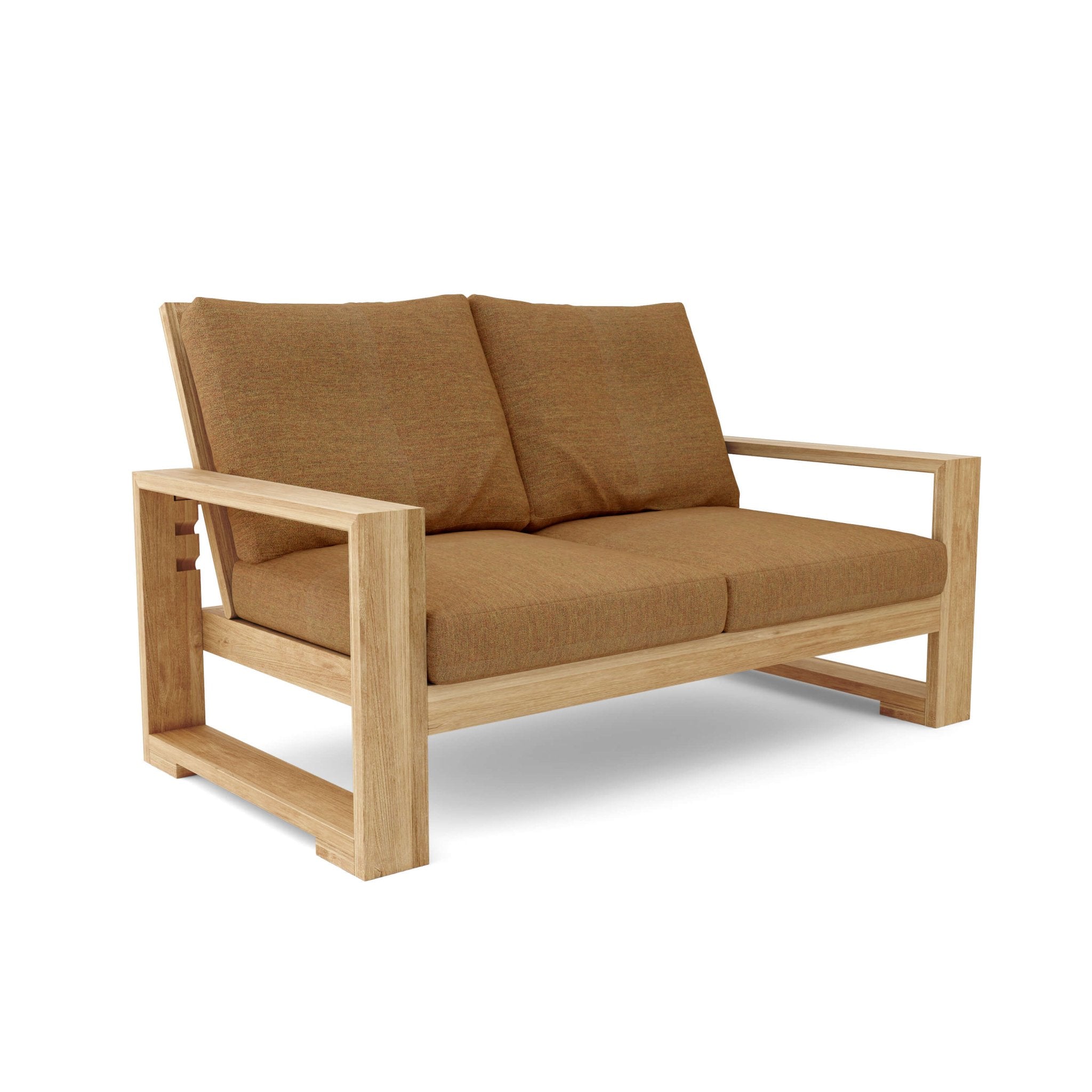 Capistrano Deep Seating Loveseat – (Teak) by Anderson Teak