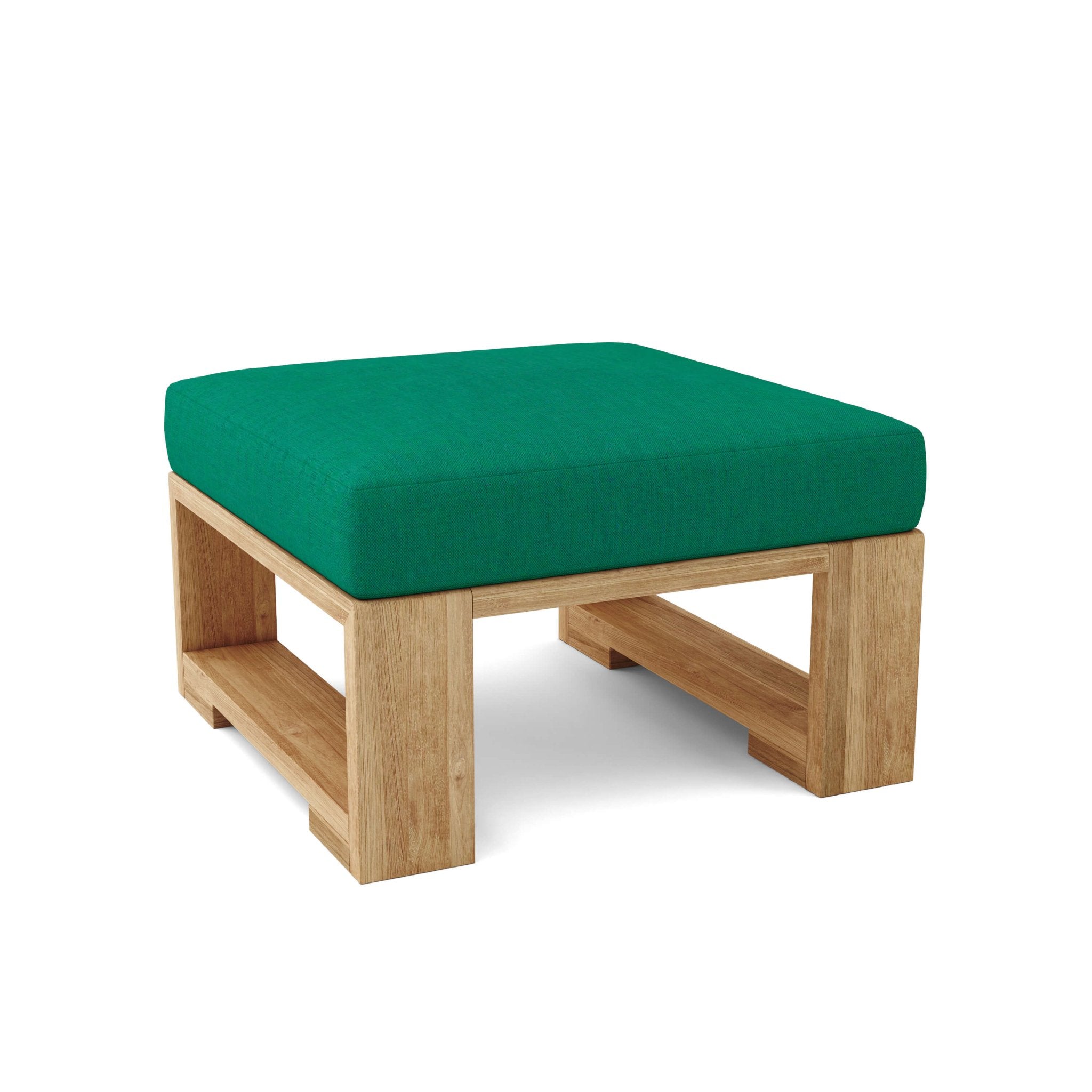 Capistrano Deep Seating Ottoman – (Forest Green) by Anderson Teak