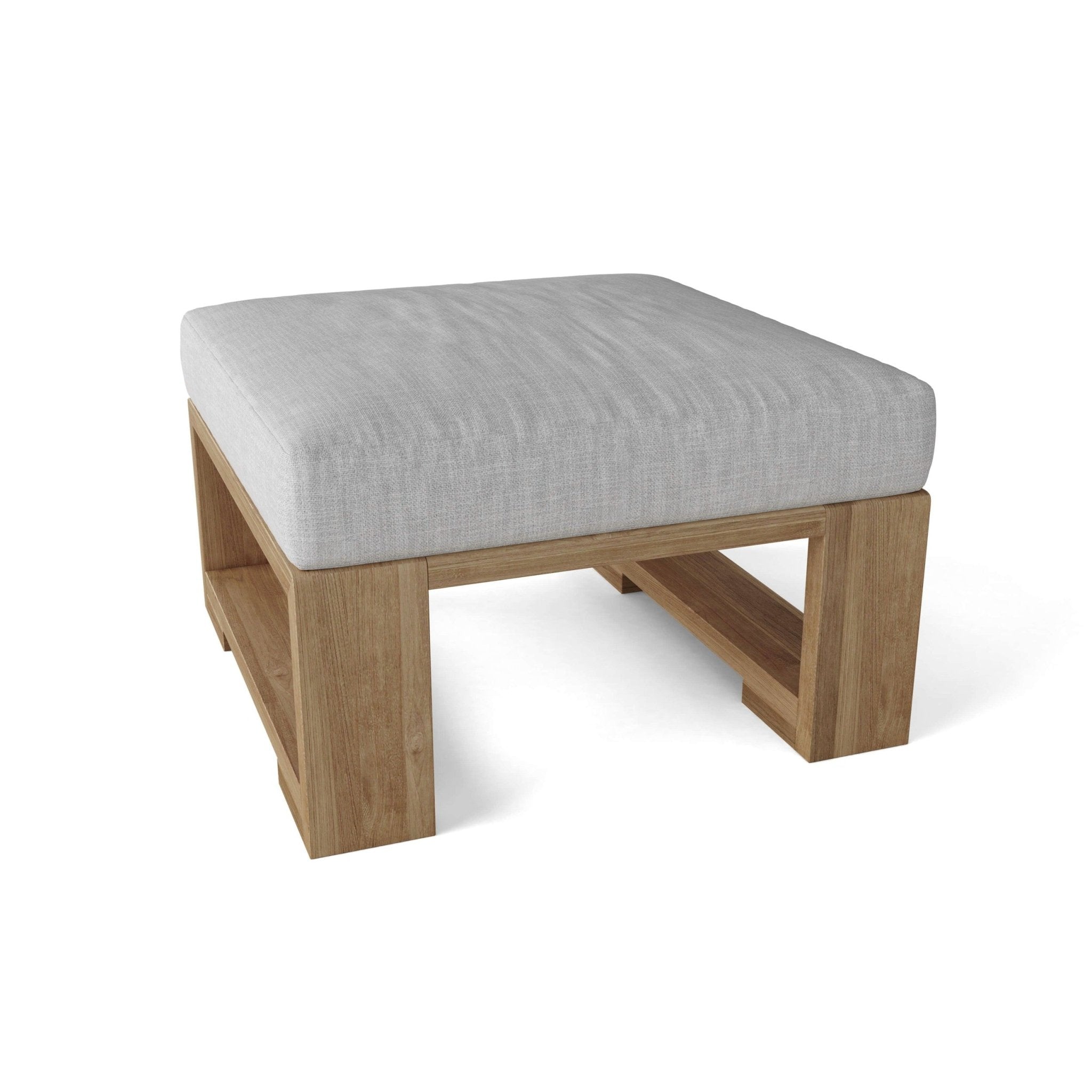 Capistrano Deep Seating Ottoman – (Granite) by Anderson Teak
