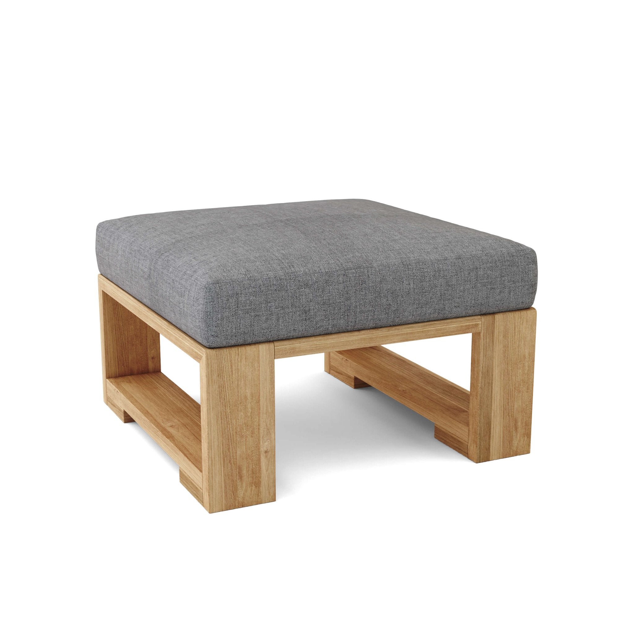 Capistrano Deep Seating Ottoman – (Granite) by Anderson Teak