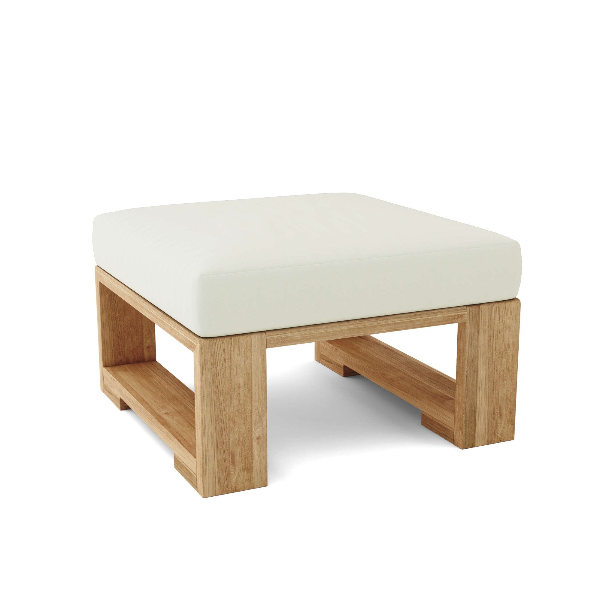 Capistrano Deep Seating Ottoman – (Natural) by Anderson Teak