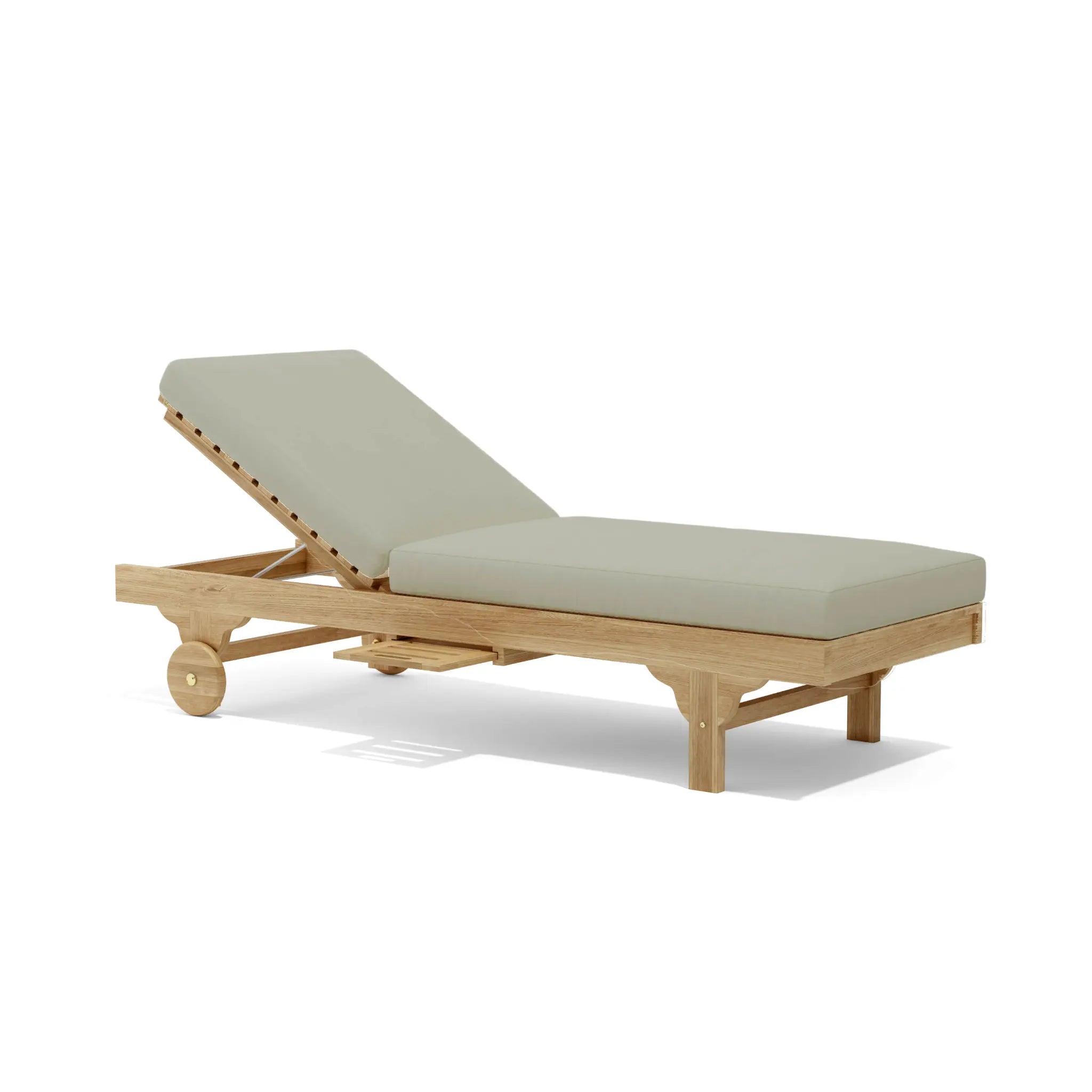 Capri New Sun Lounger – Teak Daybed (Granite) by Anderson Teak