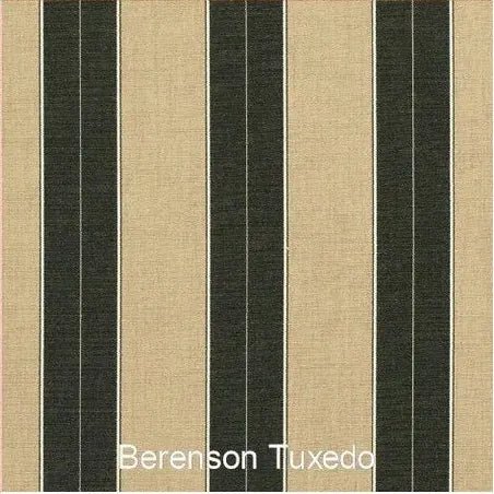 Capri Sun Lounger Set – Teak Daybed (Berenson Tuxedo) by Anderson Teak