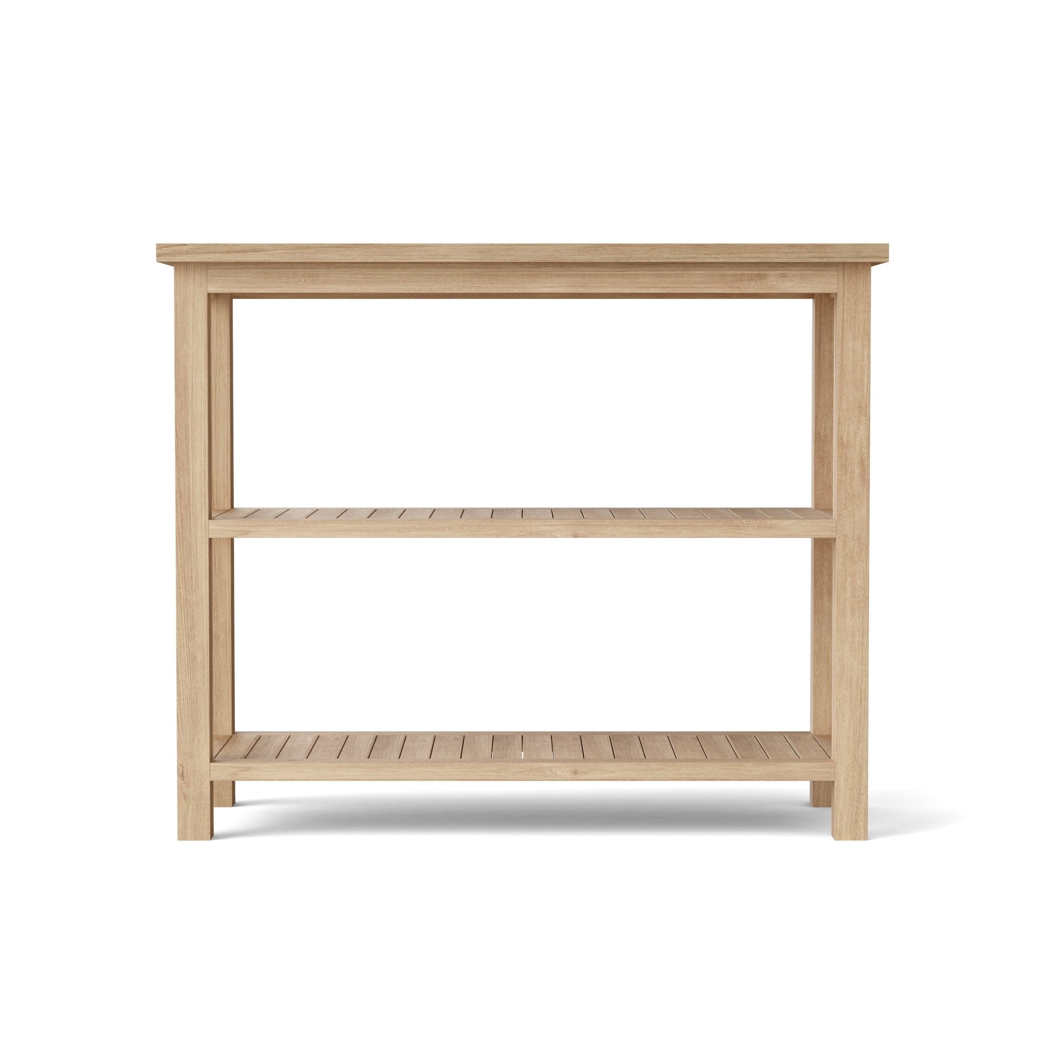 Chapman Towel Console Table with 4 - Wicker Baskets – () by Chapman Collection