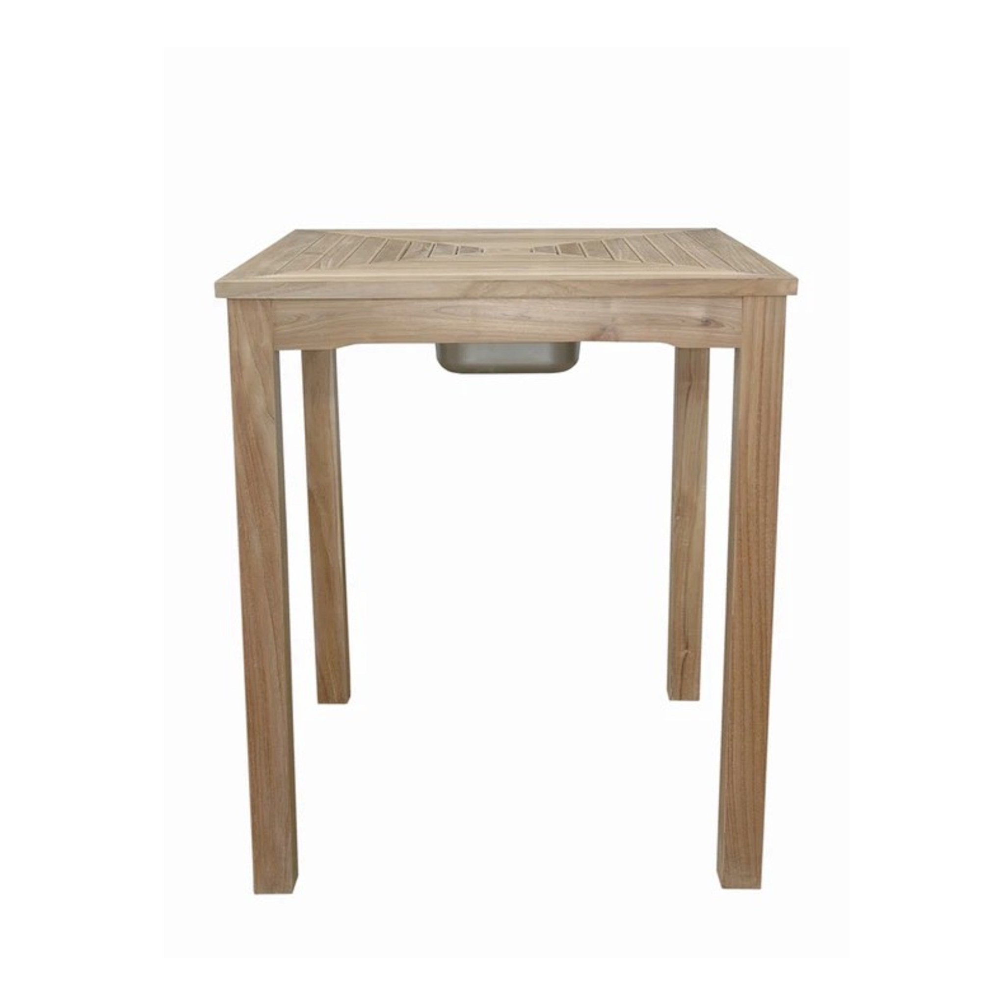 Chatsworth Ice Chiller Bar Table – () by Anderson Teak