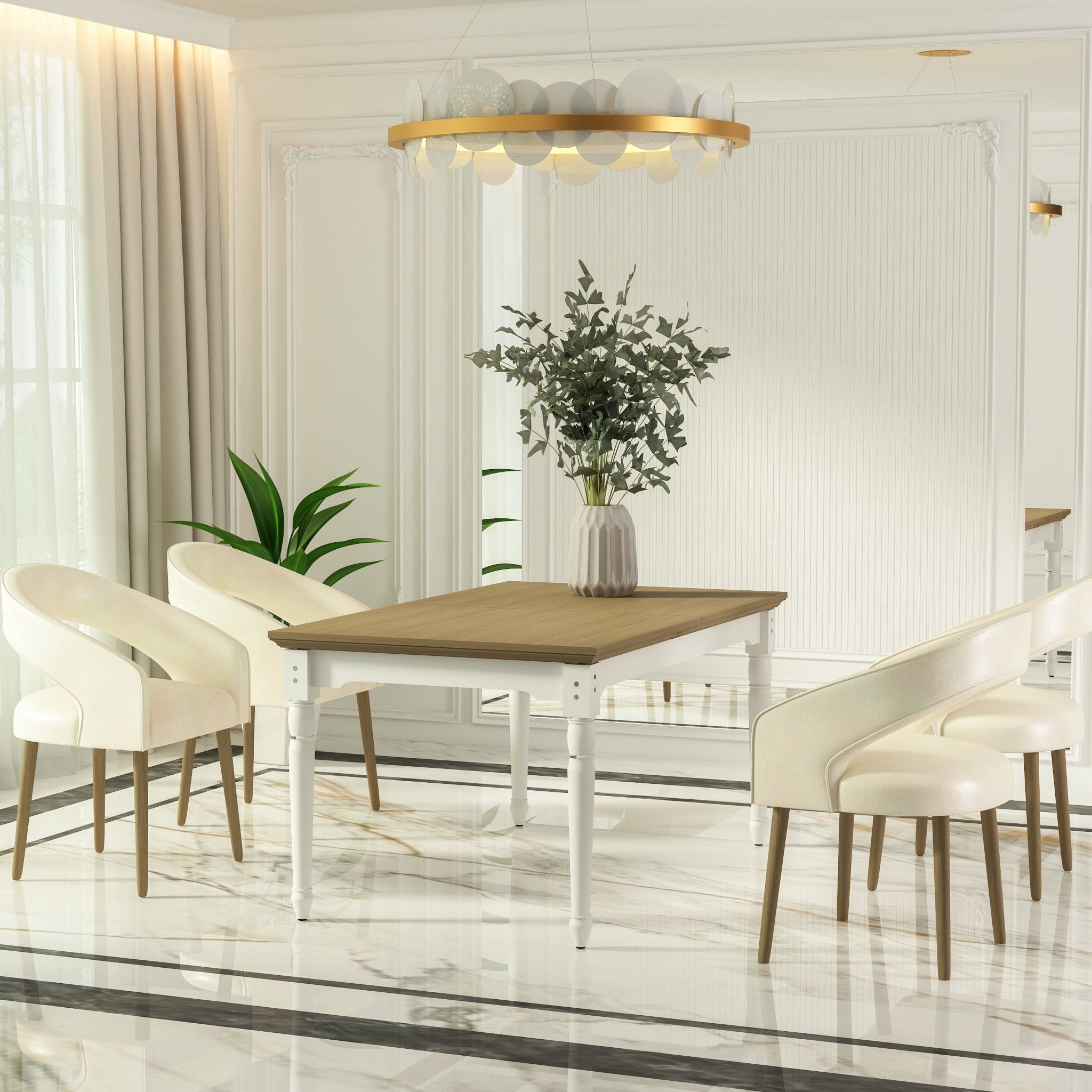 Chenon Extension Dining Table – Furniture () by Anderson Teak