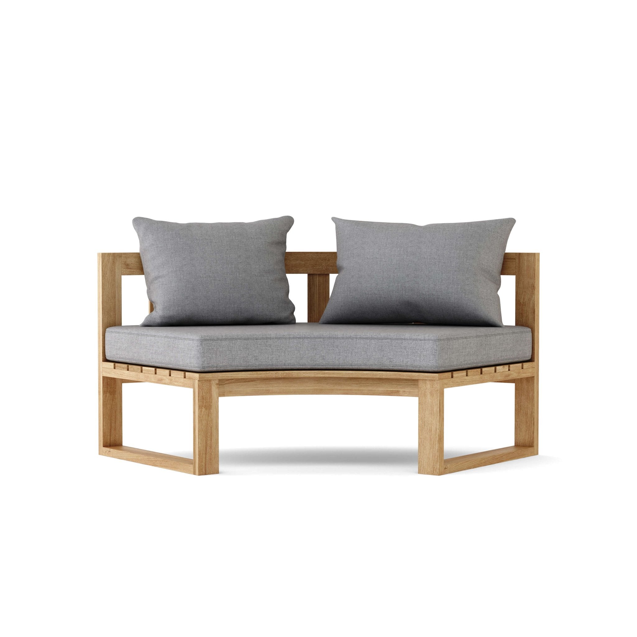 Circular Modular Deep Seating – (Cast Slate) by Anderson Teak