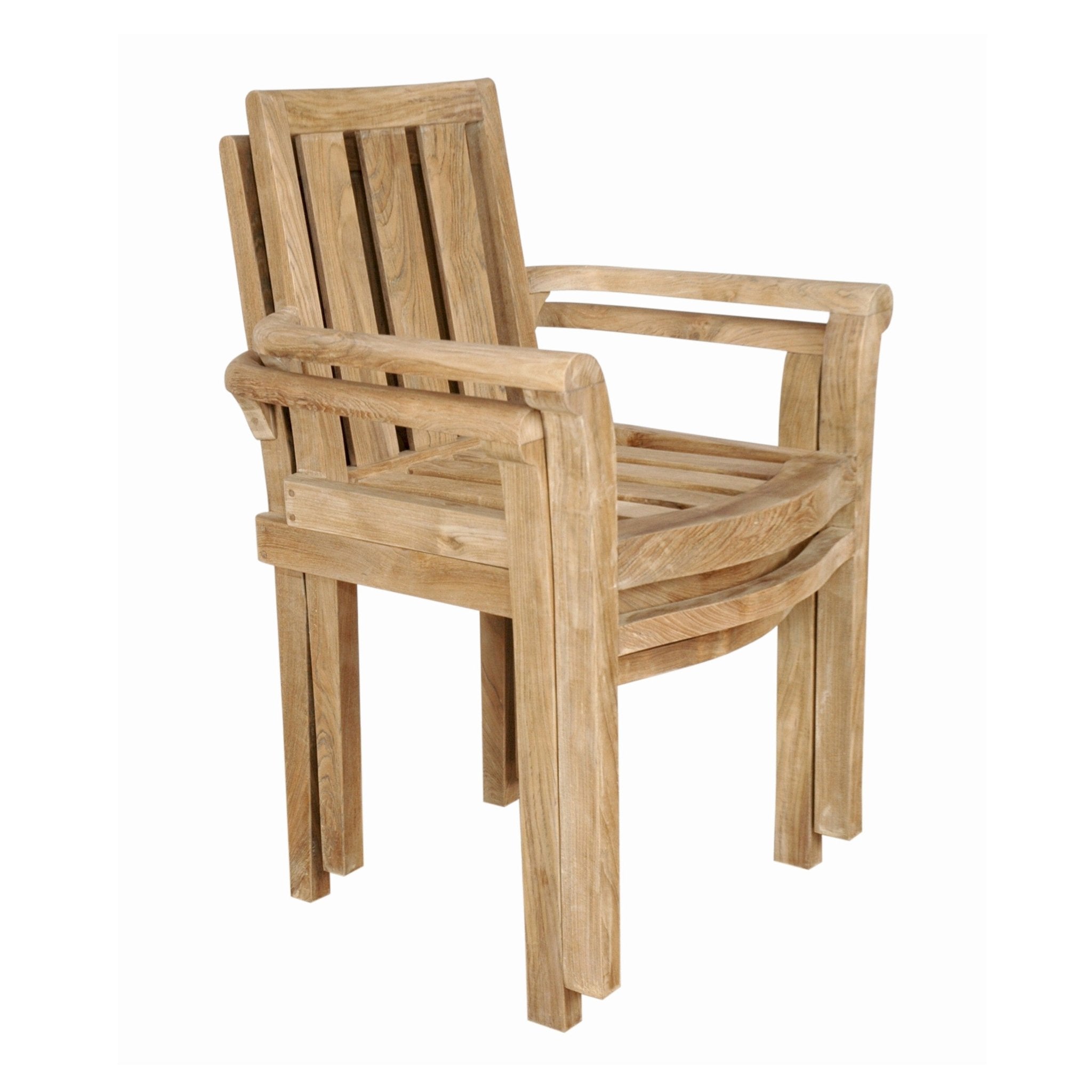 Classic Stacking Armchair – () by Anderson Teak