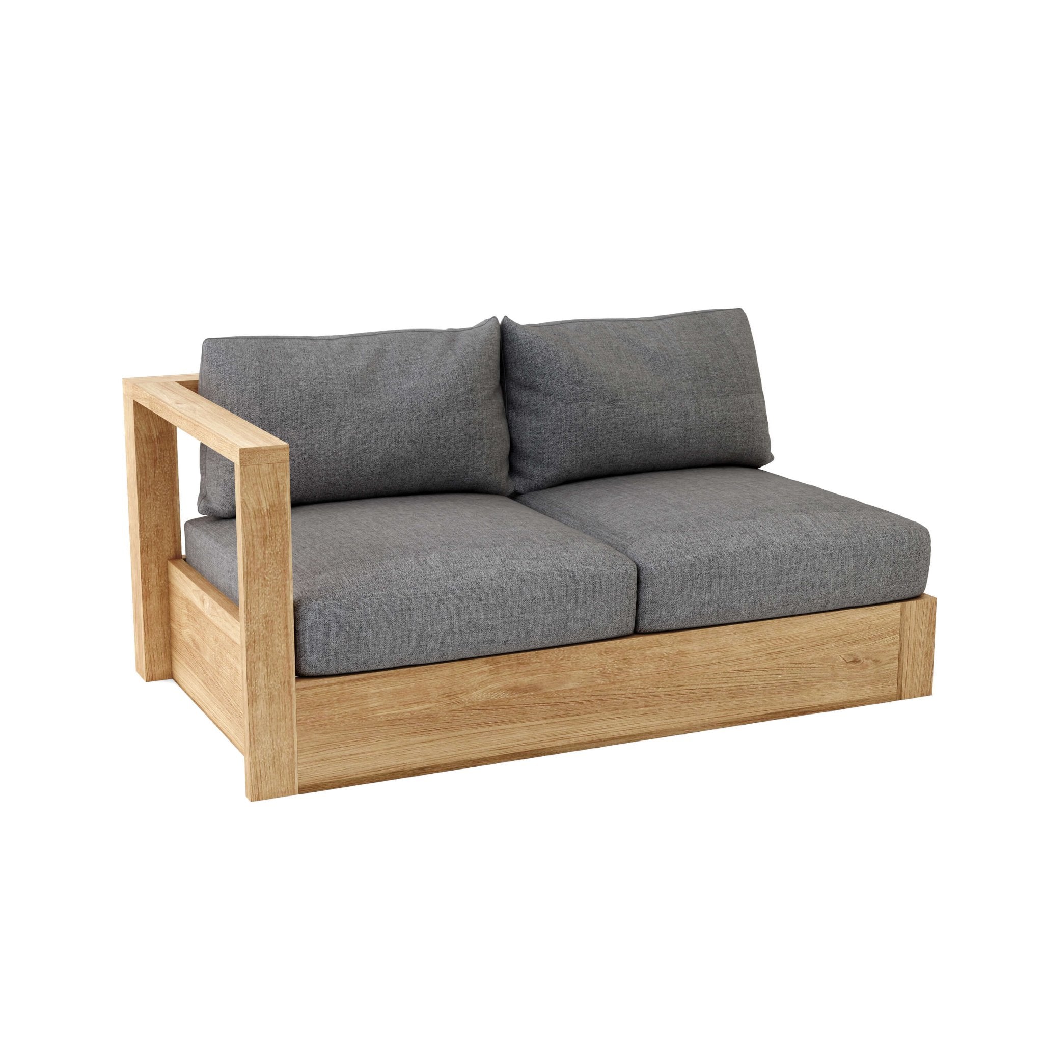 Copacabana Modular Deep Seating Set – Outdoor Seating (Cast Slate) by Anderson Teak
