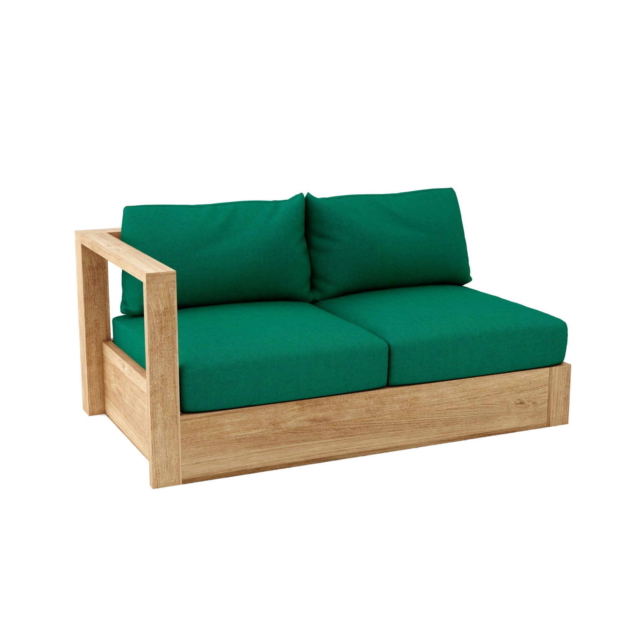 Copacabana Modular Deep Seating Set – Outdoor Seating (Forest Green) by Anderson Teak