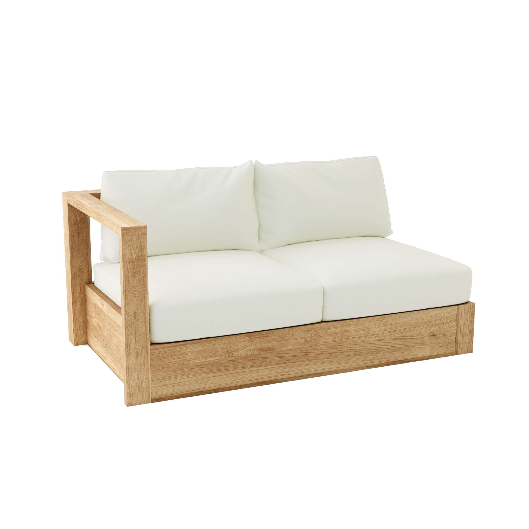 Copacabana Modular Deep Seating Set – Outdoor Seating (Natural) by Anderson Teak