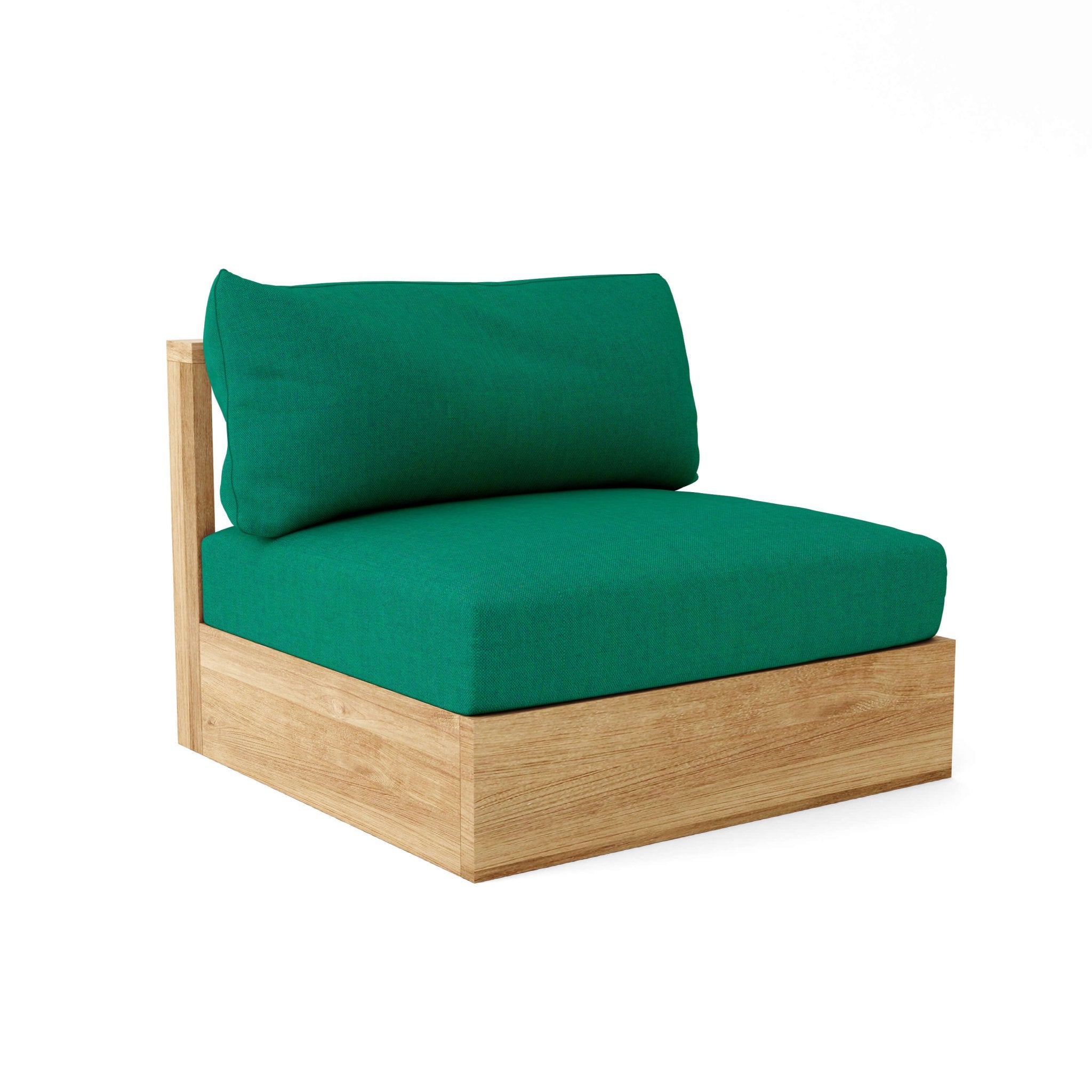 Copacabana Modular Deep Seating Set – Teak Sofa (Forest Green) by Anderson Teak