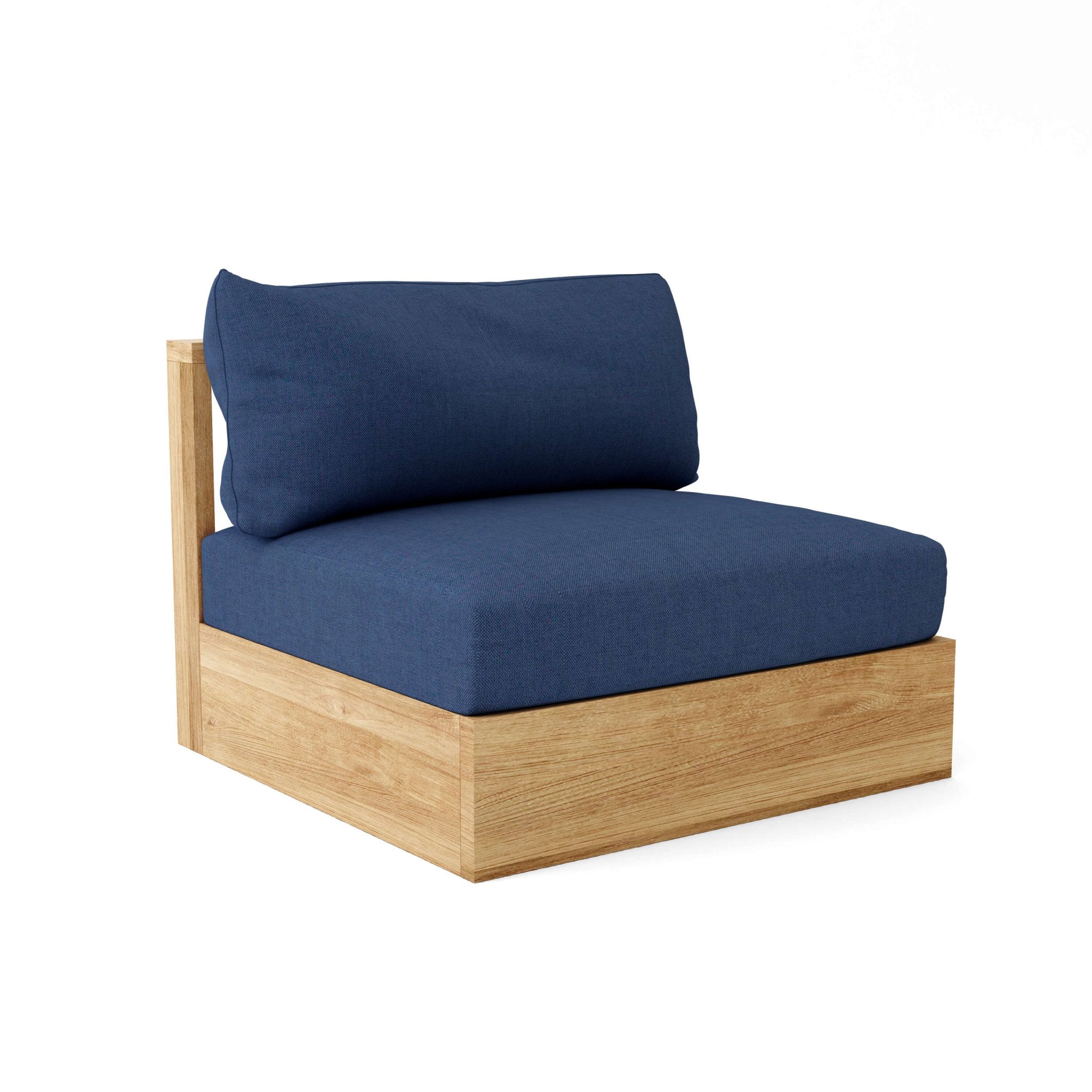 Copacabana Modular Deep Seating Set – Teak Sofa (Navy) by Anderson Teak