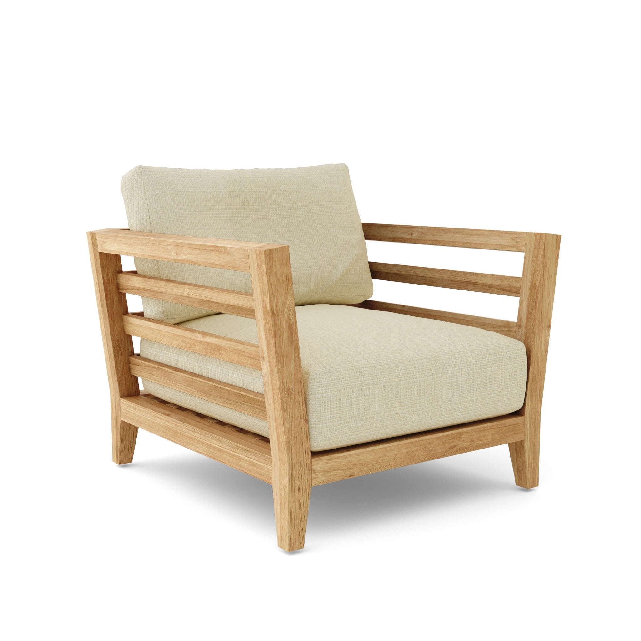 Cordoba Deep Seating Armchair – (Linen Antique Beige) by Anderson Teak