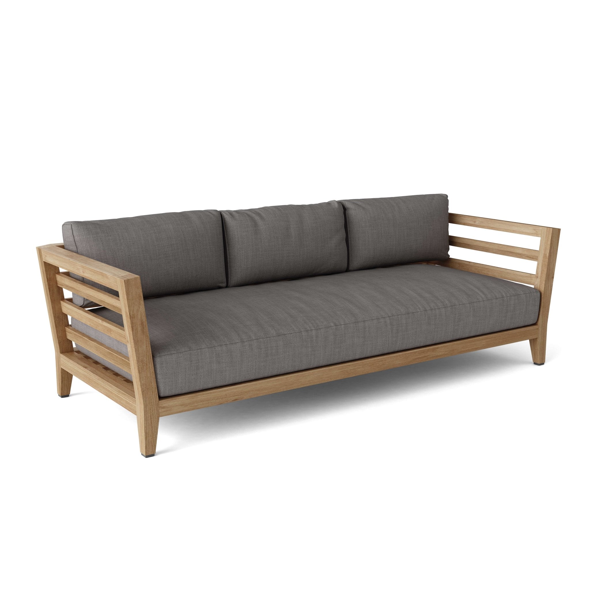 Cordoba Deep Seating Sofa – Teak Sofa (Cast Charcoal) by Anderson Teak