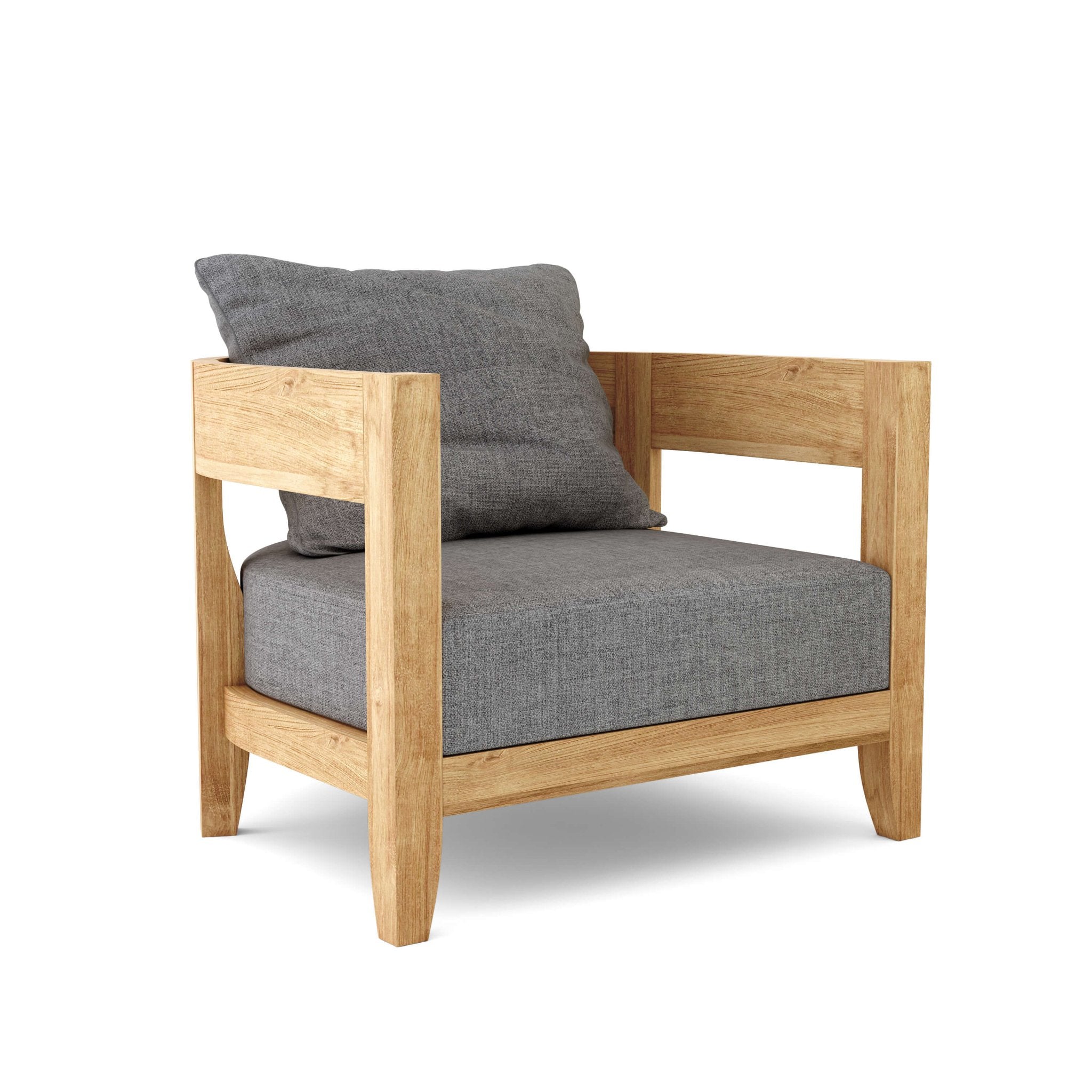 Coronado Deep Seating Armchair – (Cast Slate) by Anderson Teak