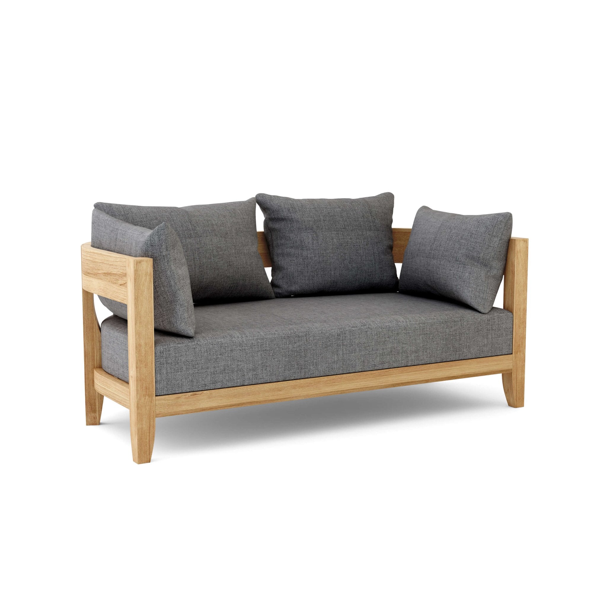 Coronado Deep Seating Loveseat – (Cast Slate) by Anderson Teak
