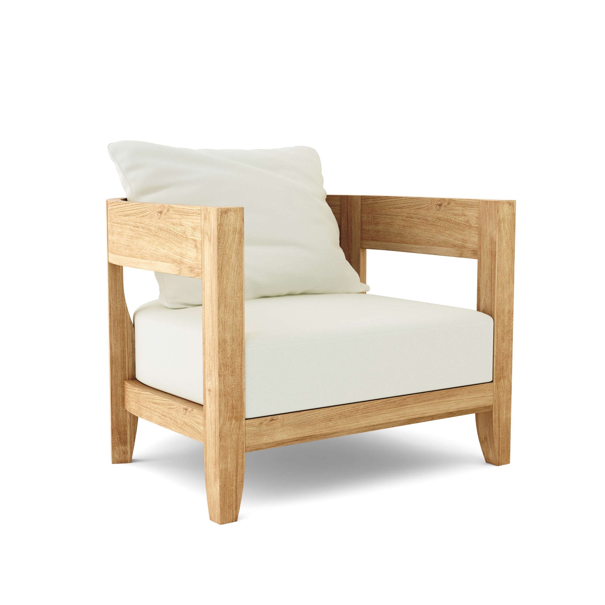 Coronado Deep Seating Set – Outdoor Seating (Natural) by Anderson Teak