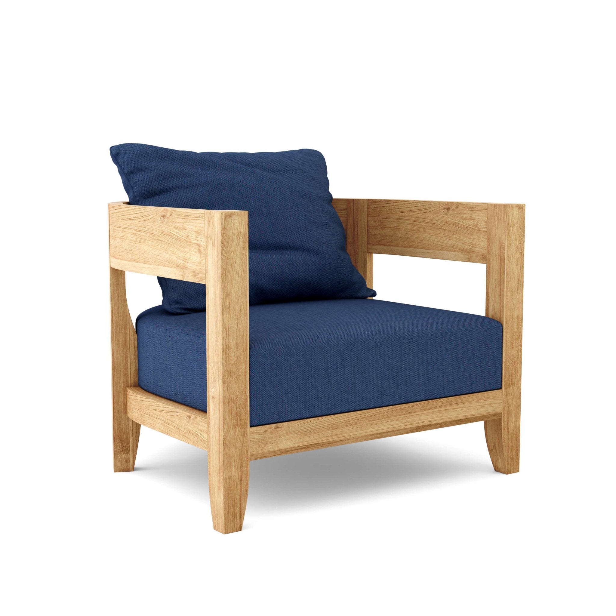 Coronado Deep Seating Set – Outdoor Seating (Navy) by Anderson Teak