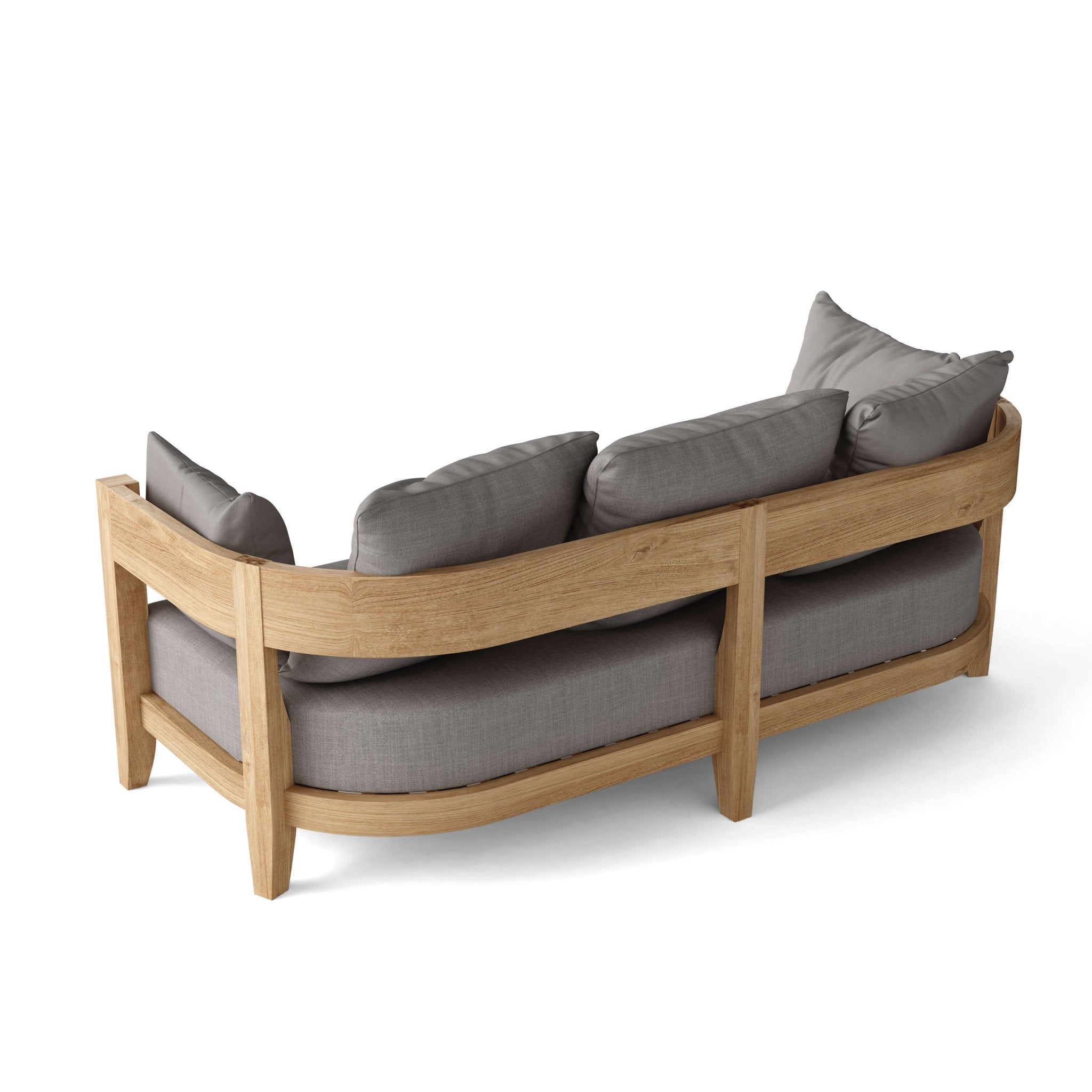 Coronado Deep Seating Sofa – Teak Sofa (Cast Slate) by Anderson Teak