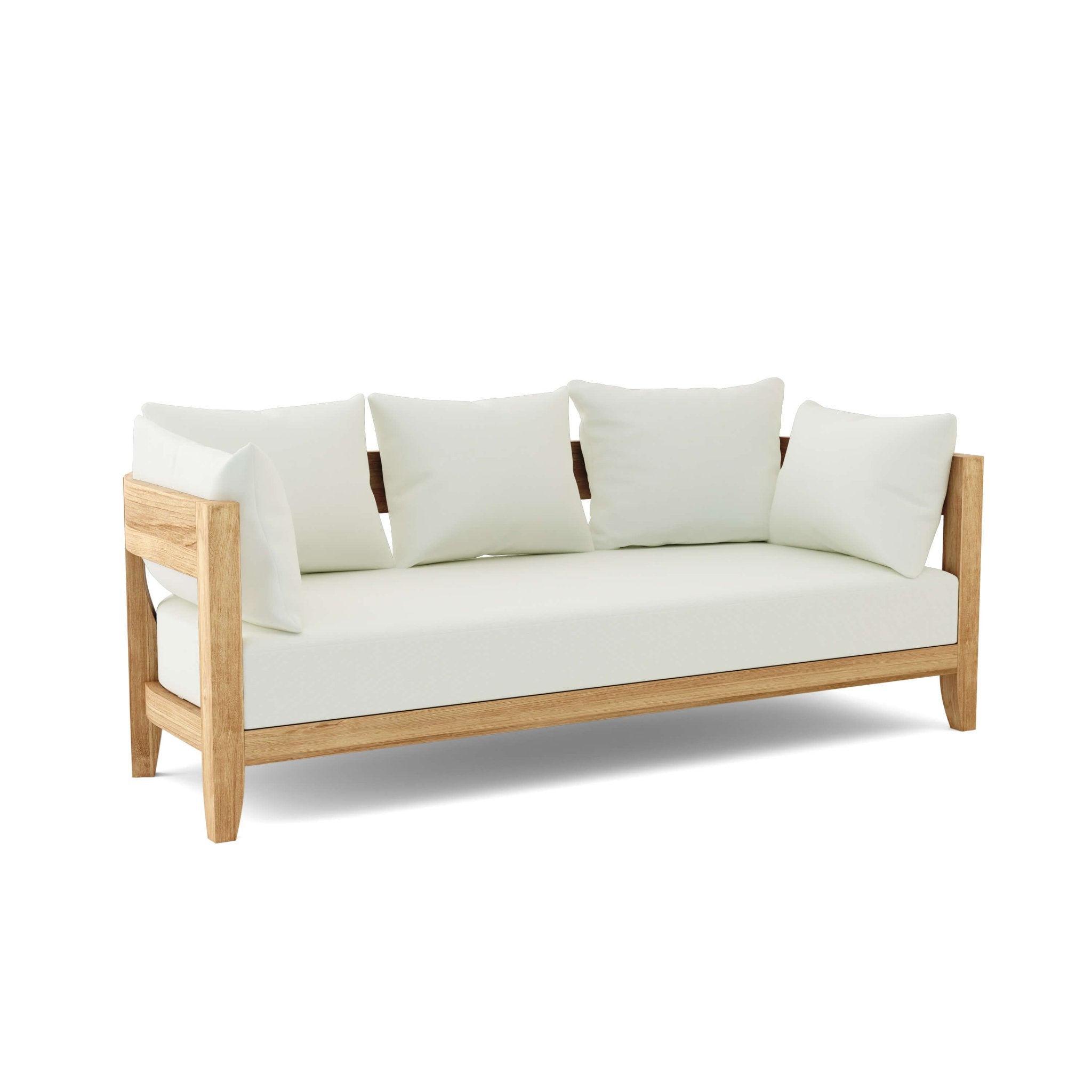 Coronado Deep Seating Sofa – Teak Sofa (Natural) by Anderson Teak