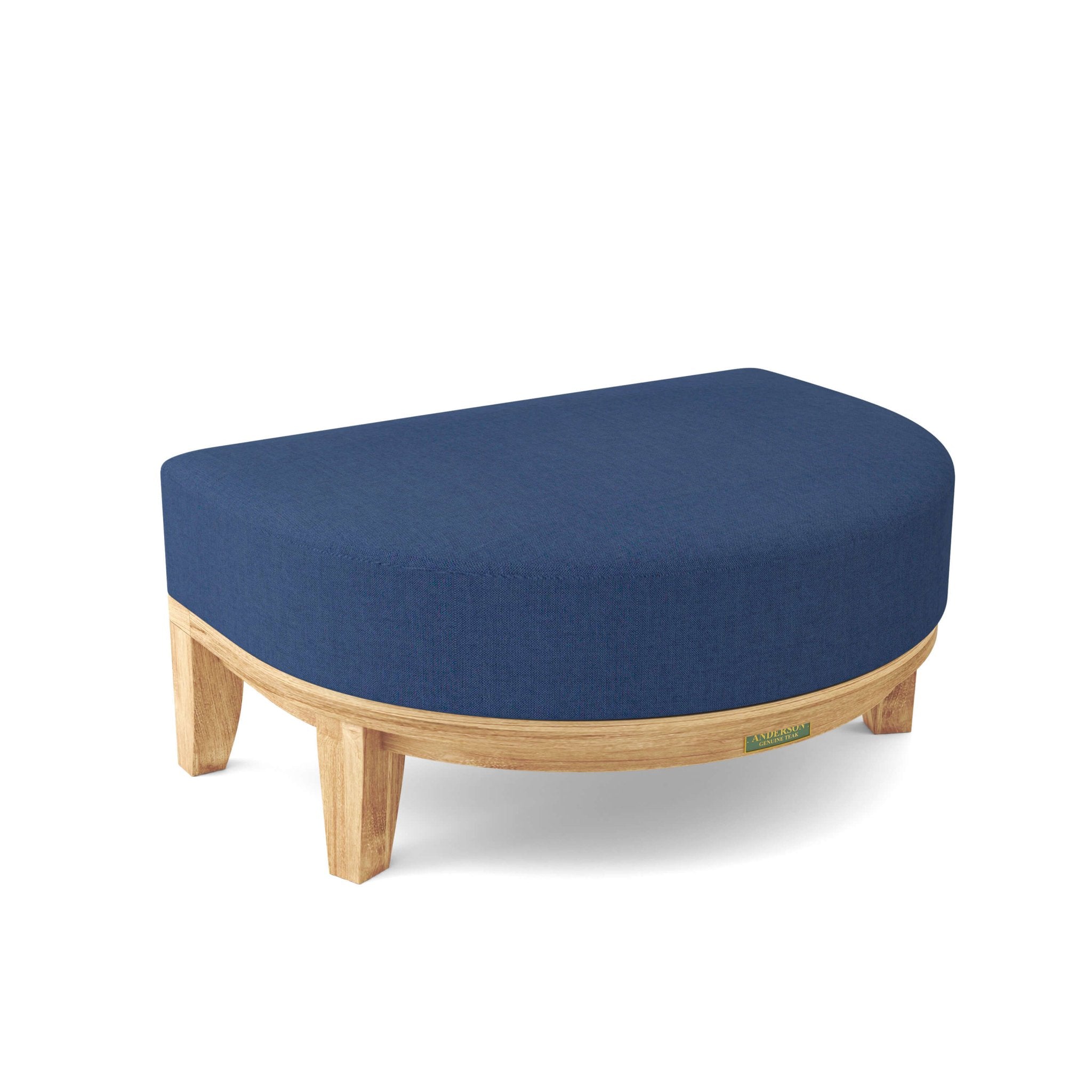 Coronado Ottoman – (Navy) by Anderson Teak