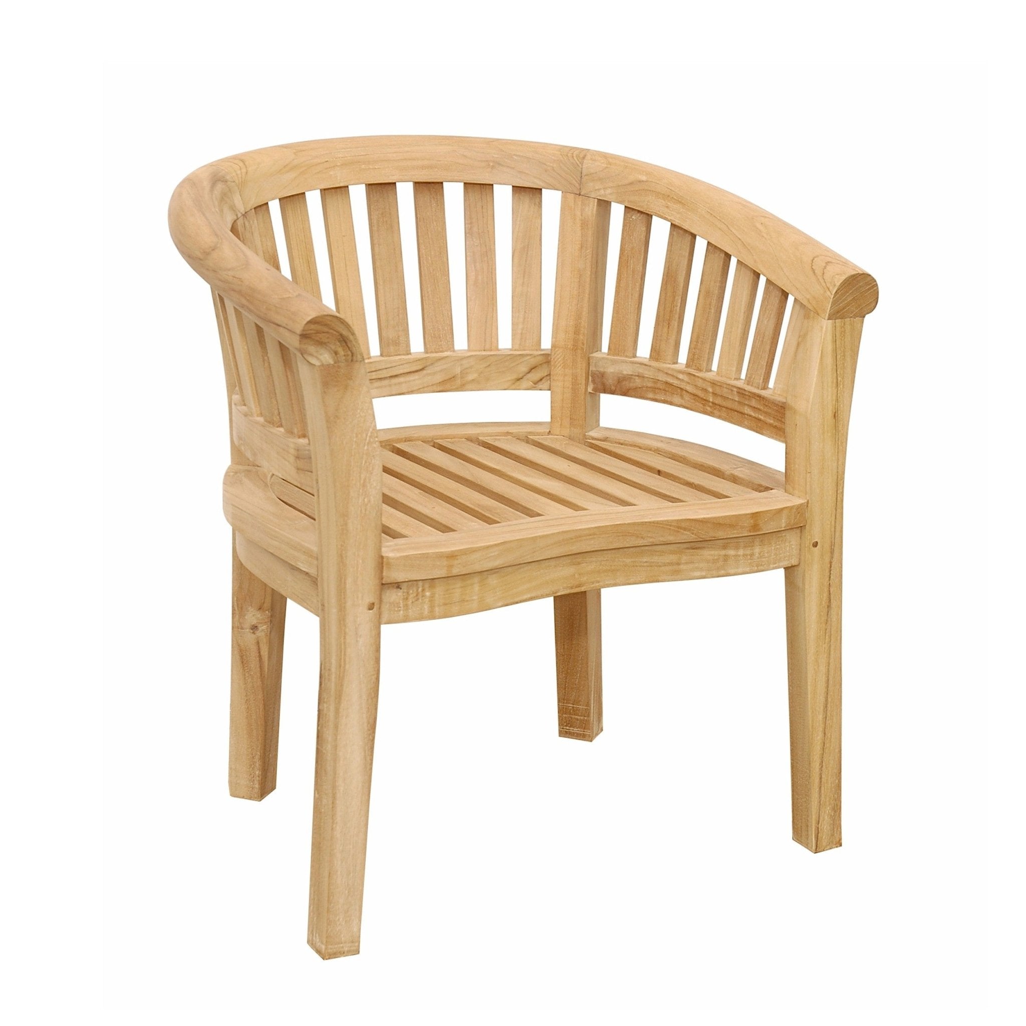 Curve Dining Armchair Extra Thick – () by Anderson Teak