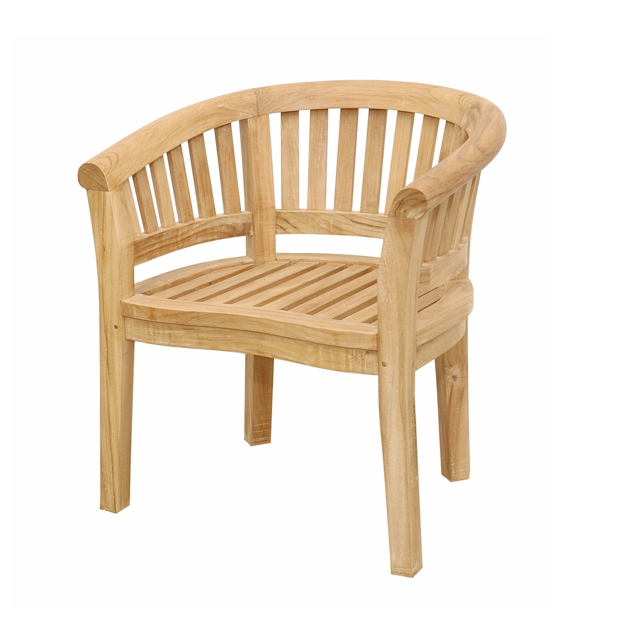 Curve Dining Armchair Extra Thick – () by Anderson Teak