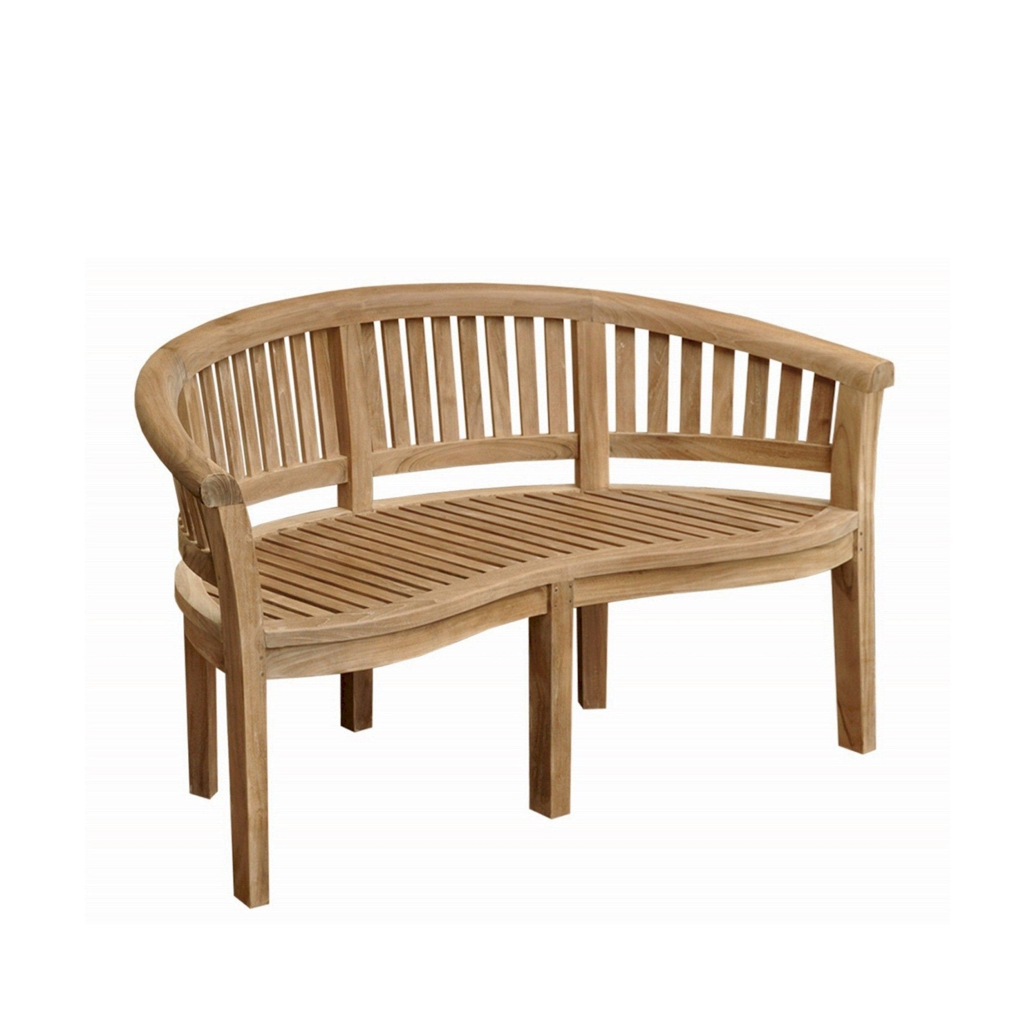 Curve Extra Thick Bench – () by Anderson Teak