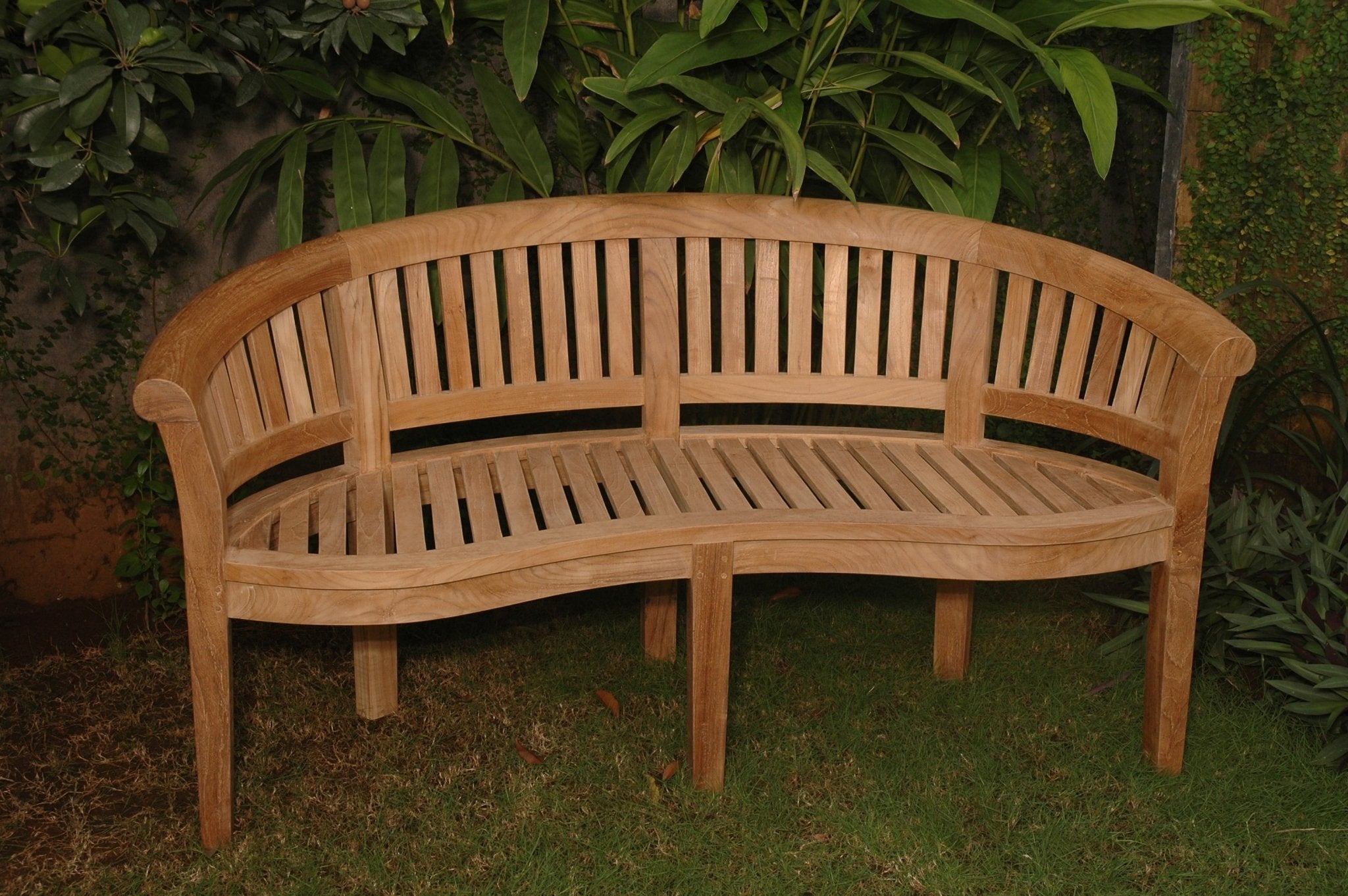 Curve Extra Thick Bench – () by Anderson Teak