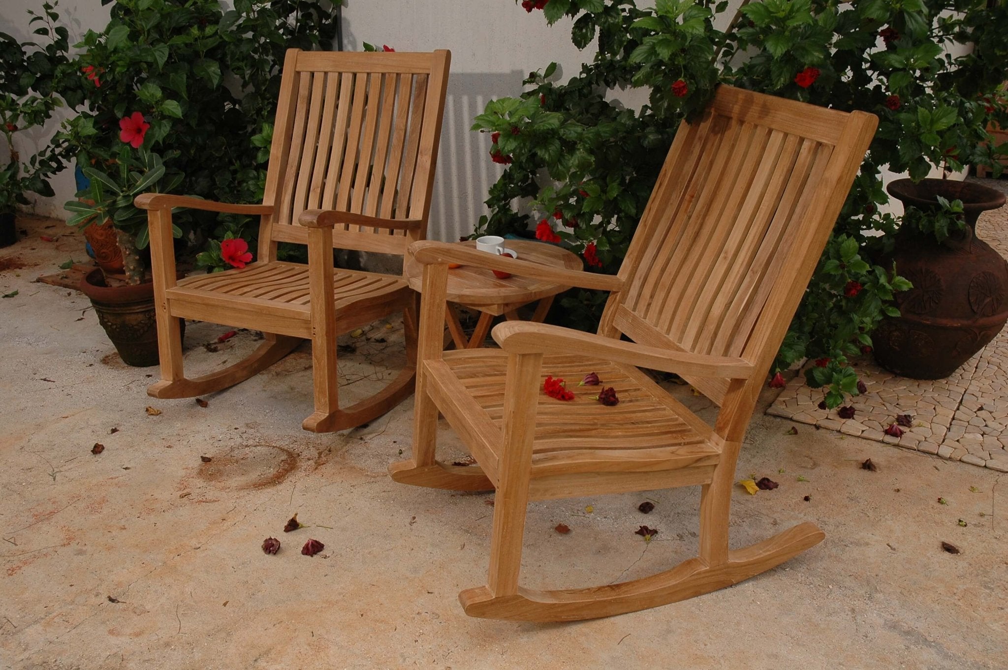 Del 3 - pc - Amo Rocking Armchair Set – () by Anderson Teak