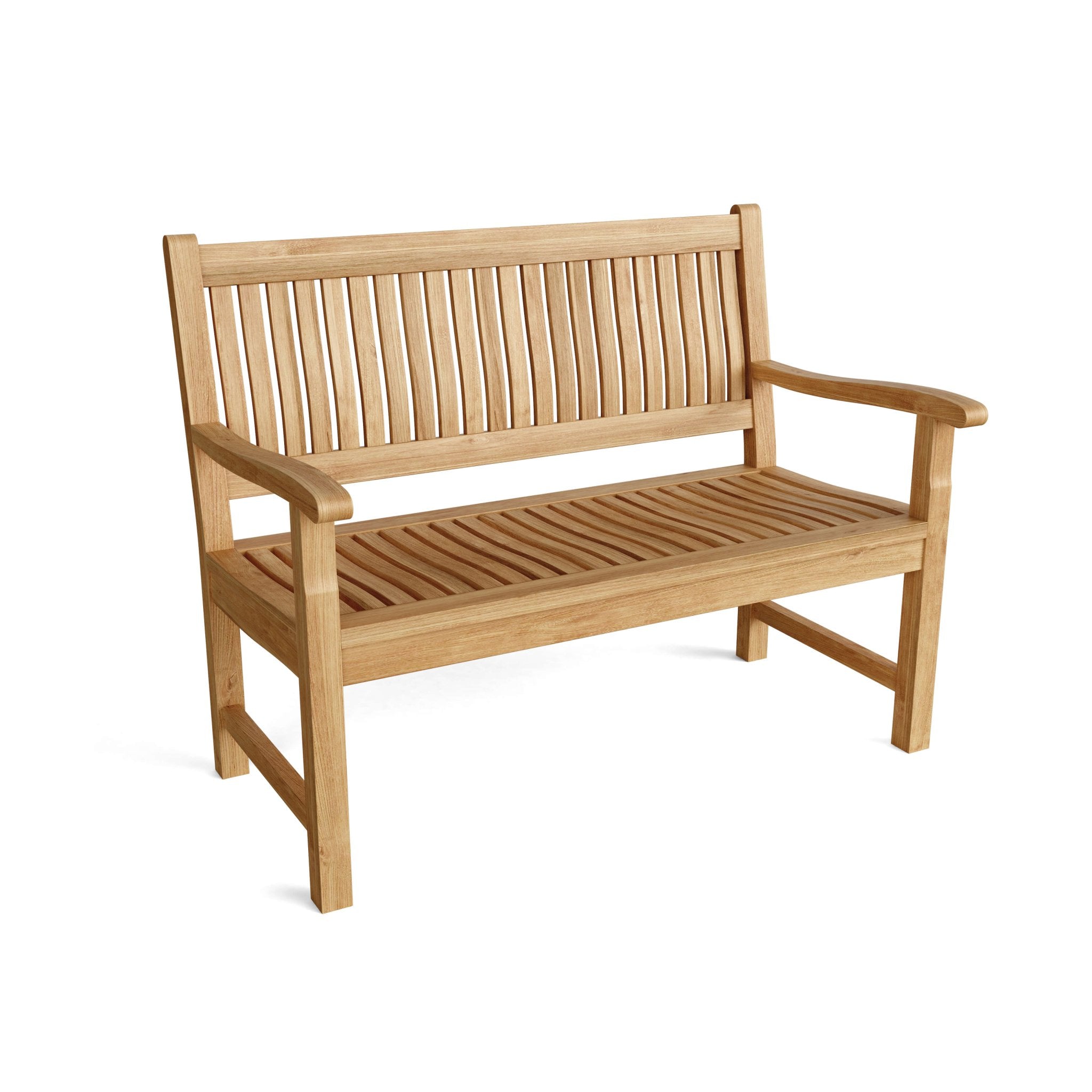 Del - Amo 2 Seater Bench – Teak Bench () by Anderson Teak