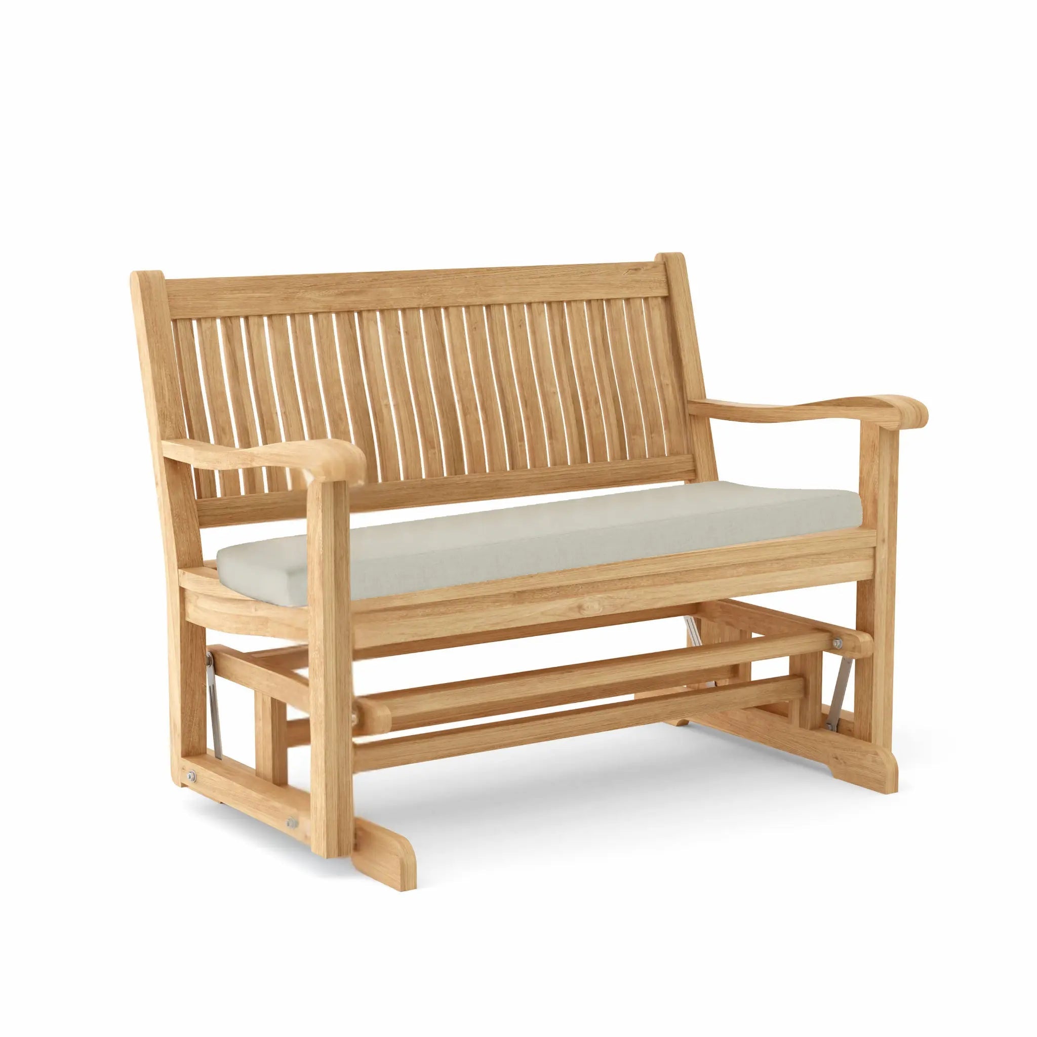 Del - Amo Glider – Teak Bench (Natural) by Anderson Teak