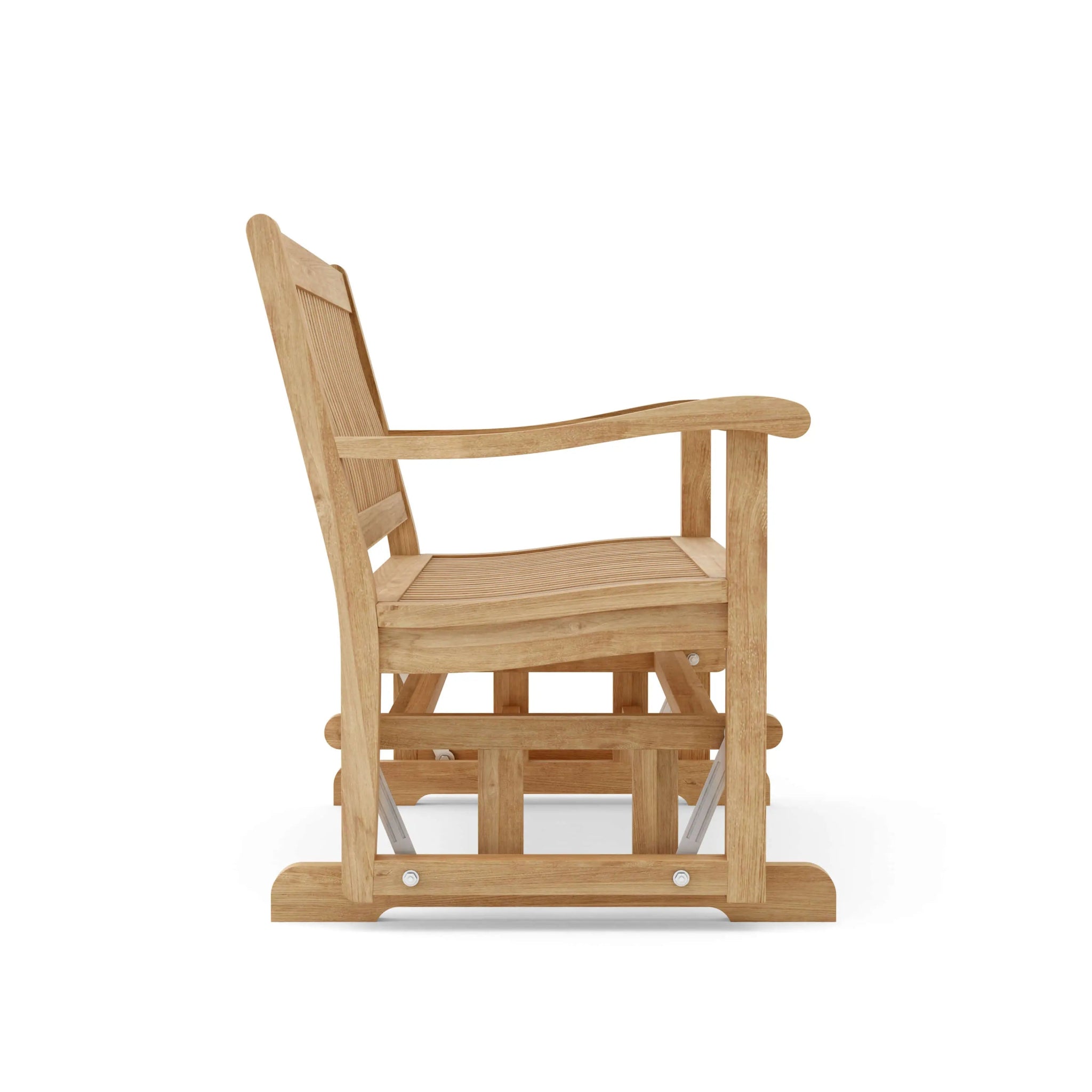 Del - Amo Glider – Teak Bench (No Cushion) by Anderson Teak