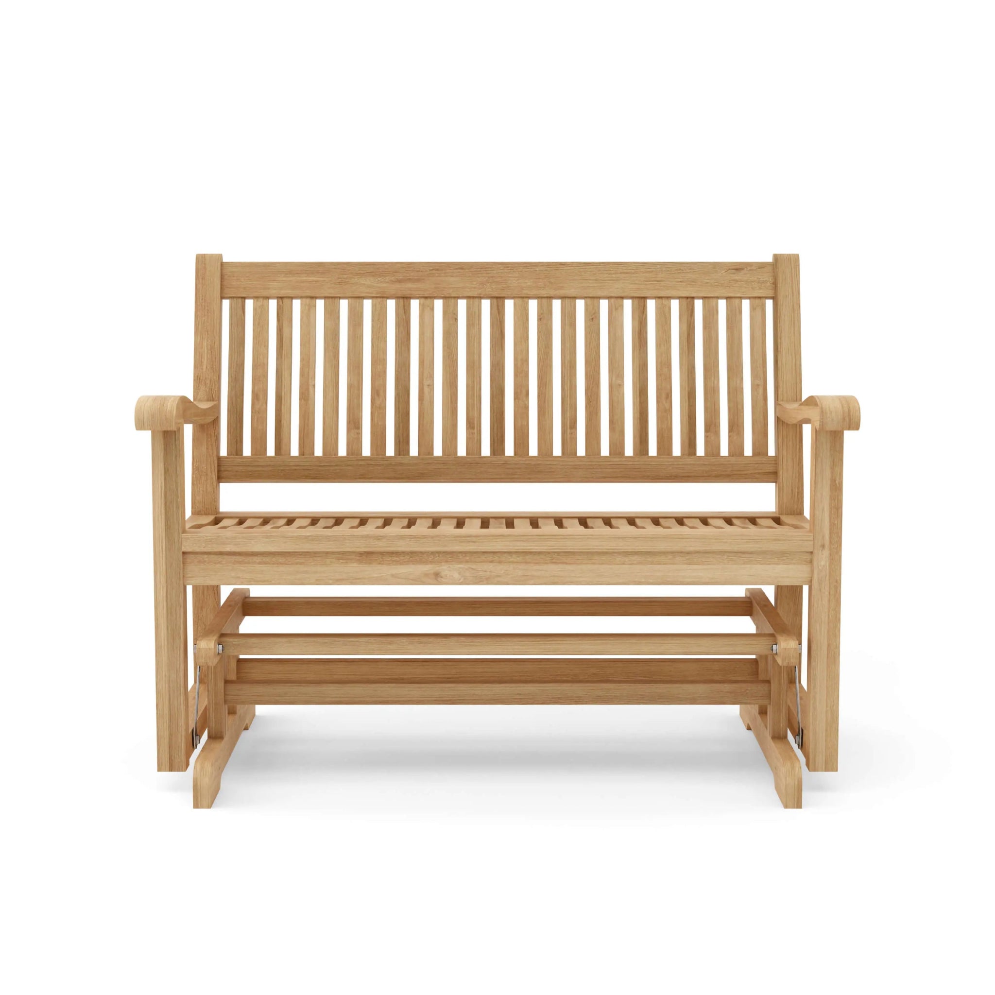 Del - Amo Glider – Teak Bench (No Cushion) by Anderson Teak