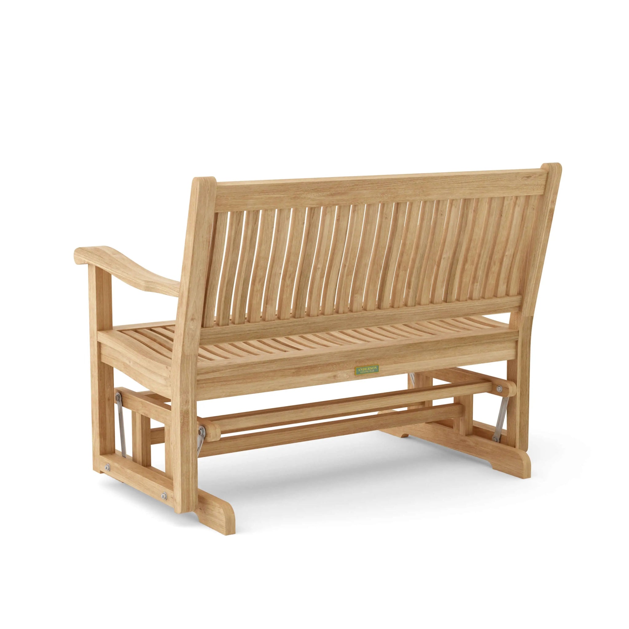 Del - Amo Glider – Teak Bench (No Cushion) by Anderson Teak