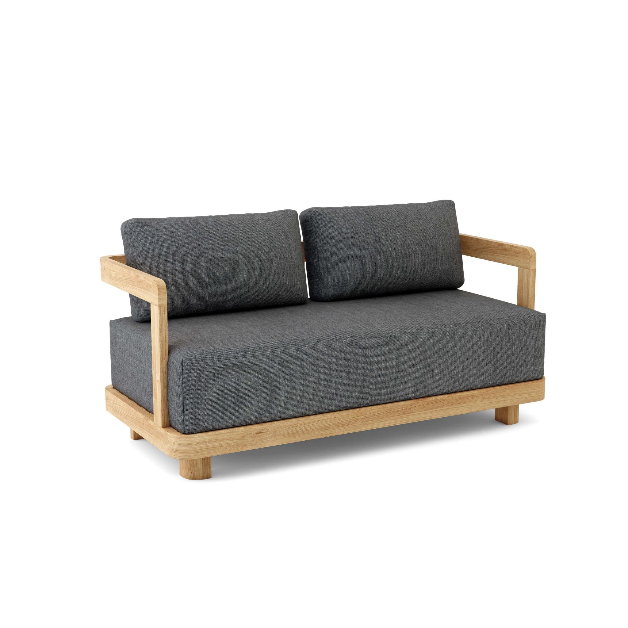 Granada Deep Seating Loveseat – Furniture (Cast Charcoal) by Anderson Teak