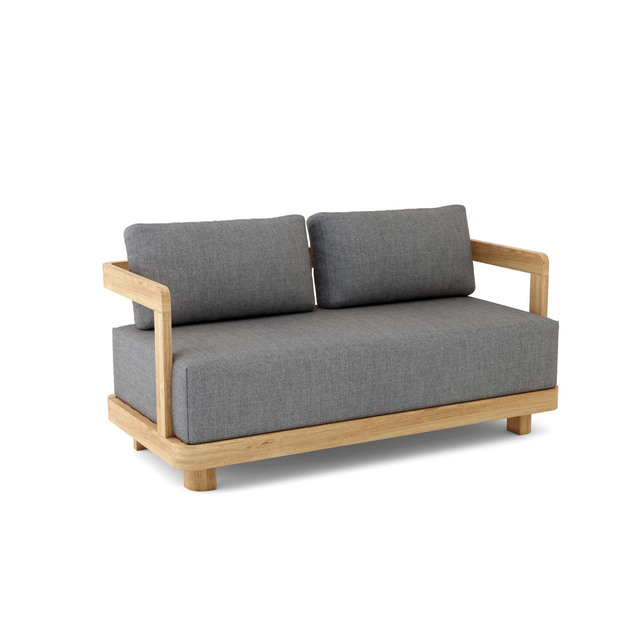 Granada Deep Seating Loveseat – Furniture (Cast Slate) by Anderson Teak