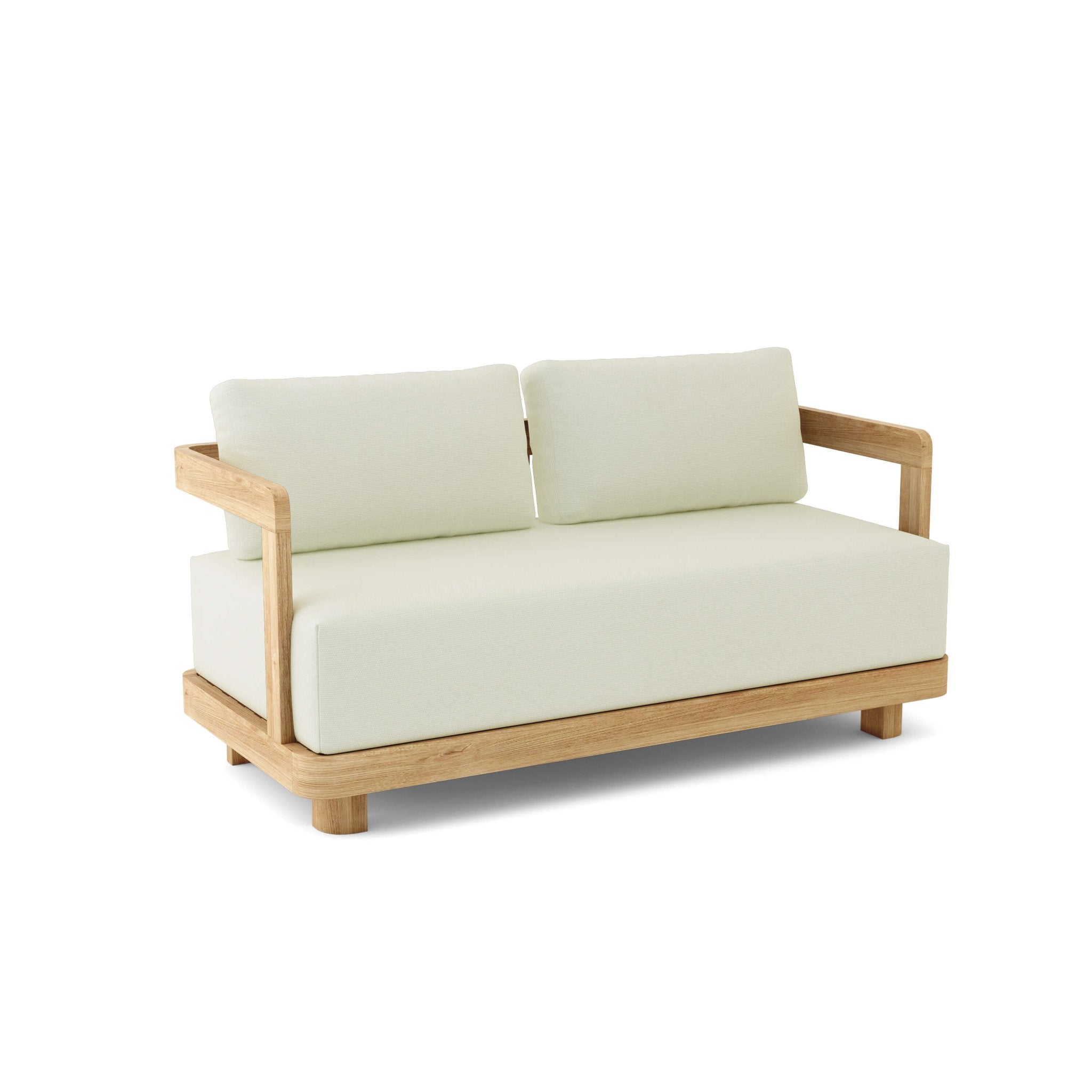 Granada Deep Seating Loveseat – Furniture (Natural) by Anderson Teak