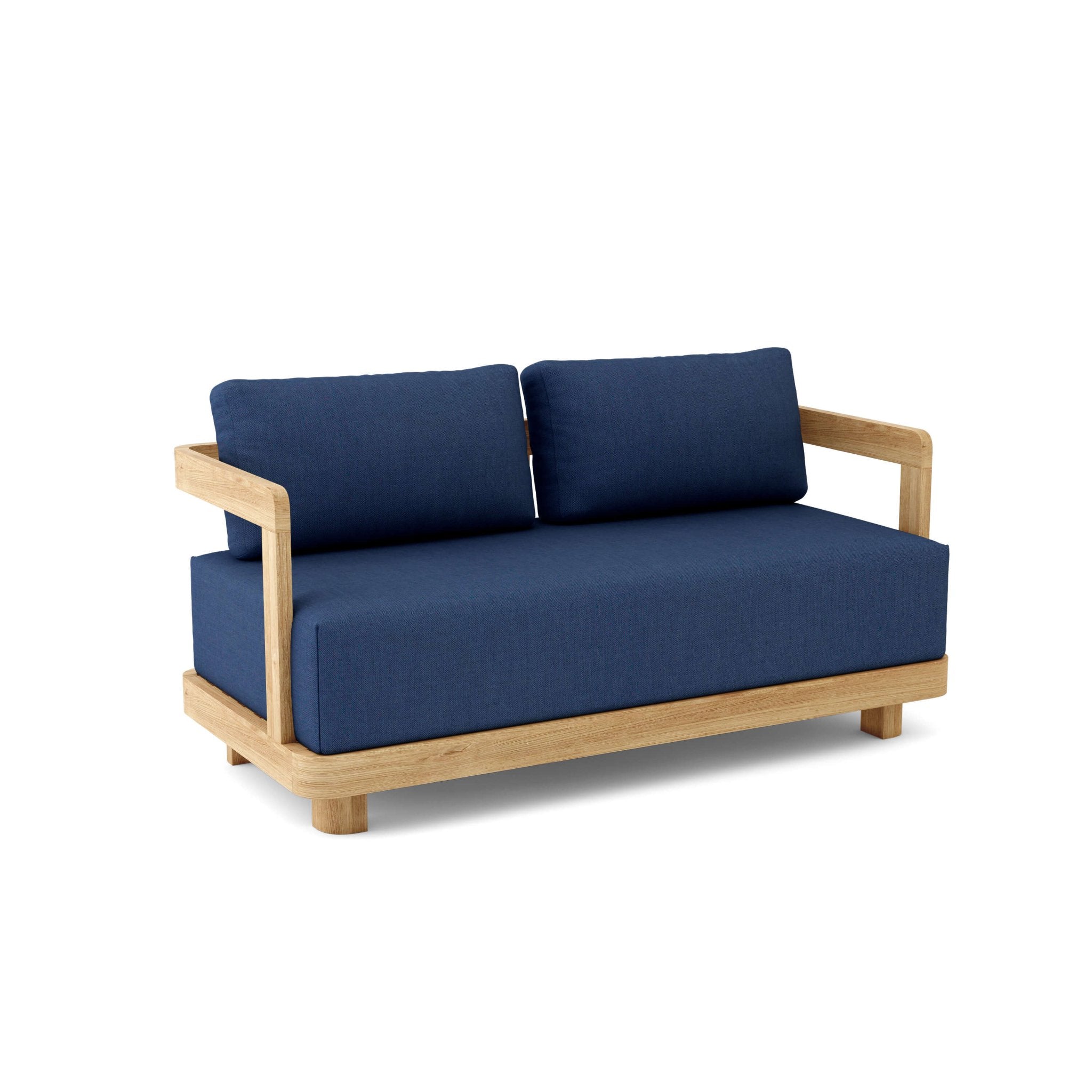 Granada Deep Seating Loveseat – Furniture (Navy) by Anderson Teak