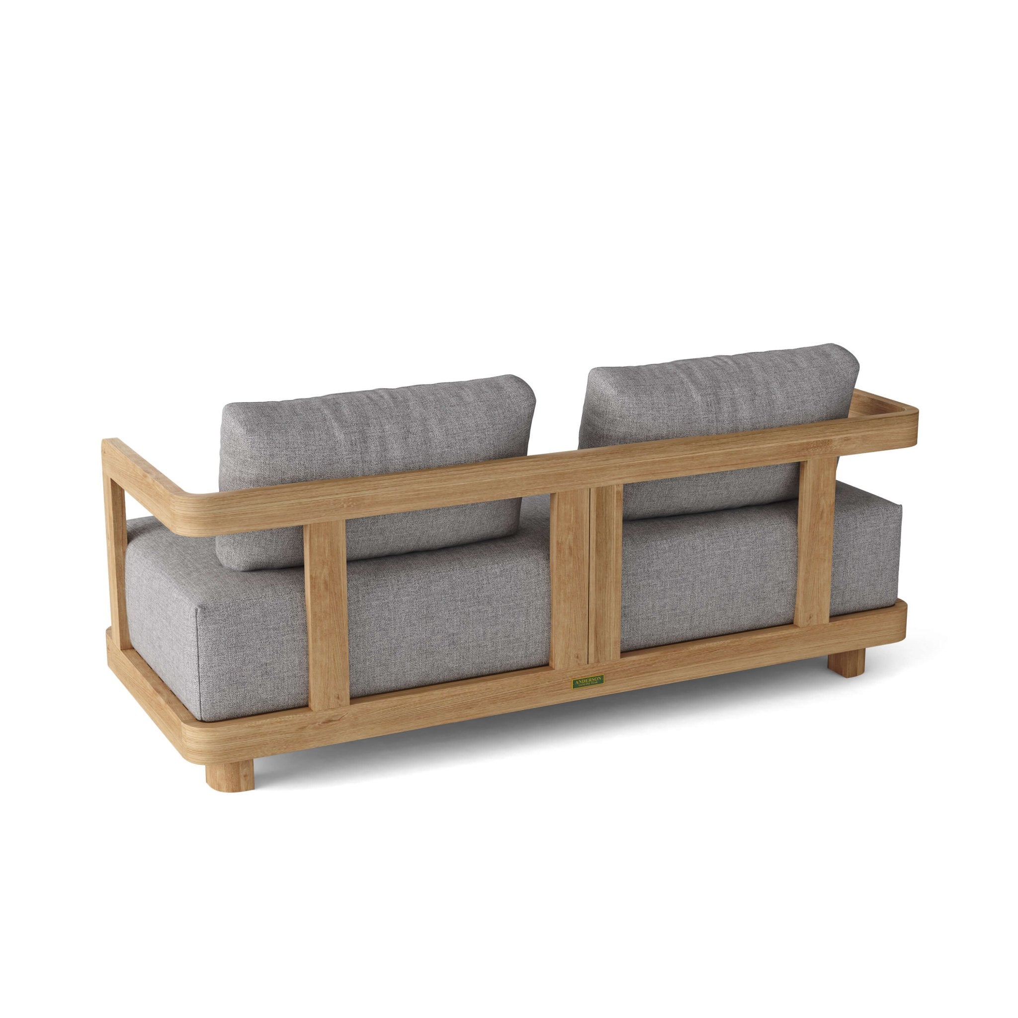 Granada Deep Seating Sofa – Teak Sofa (Cast Slate) by Anderson Teak