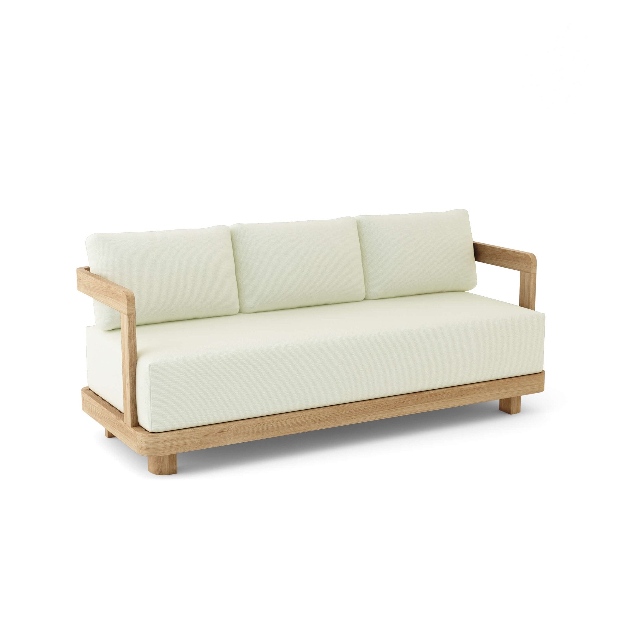 Granada Deep Seating Sofa – Teak Sofa (Natural) by Anderson Teak