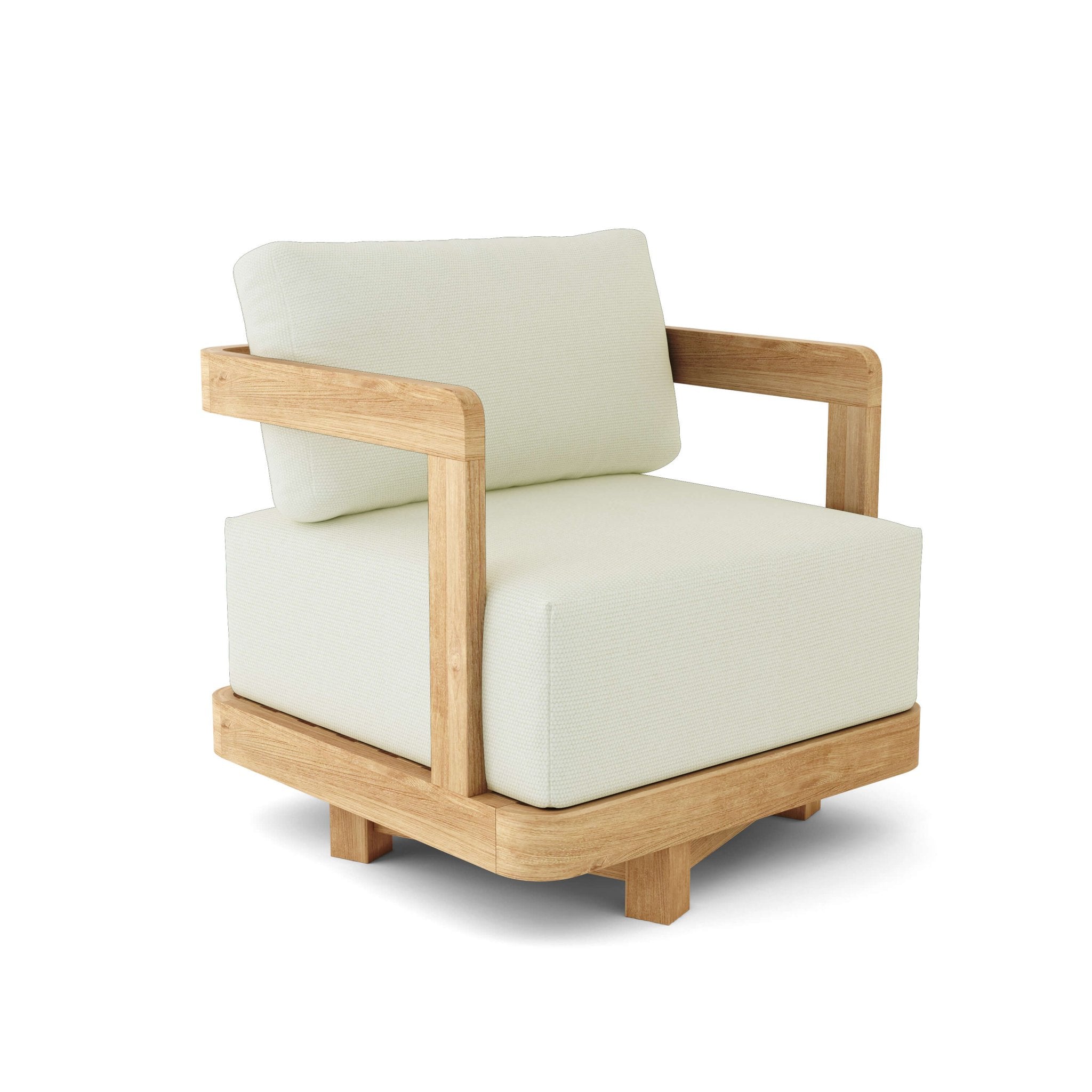Granada Swivel Armchair – Furniture (Natural) by Anderson Teak