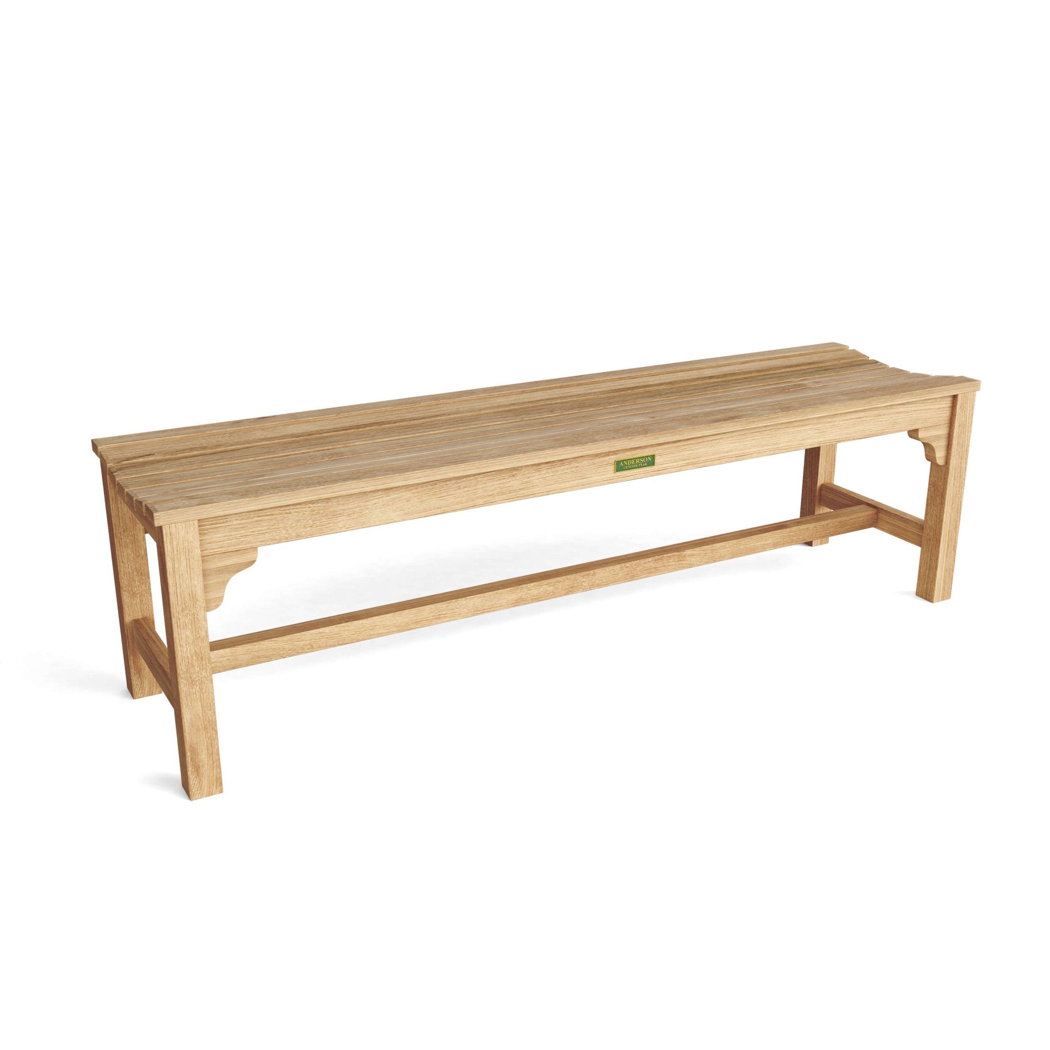 Hampton Backless Bench – () by Anderson Teak